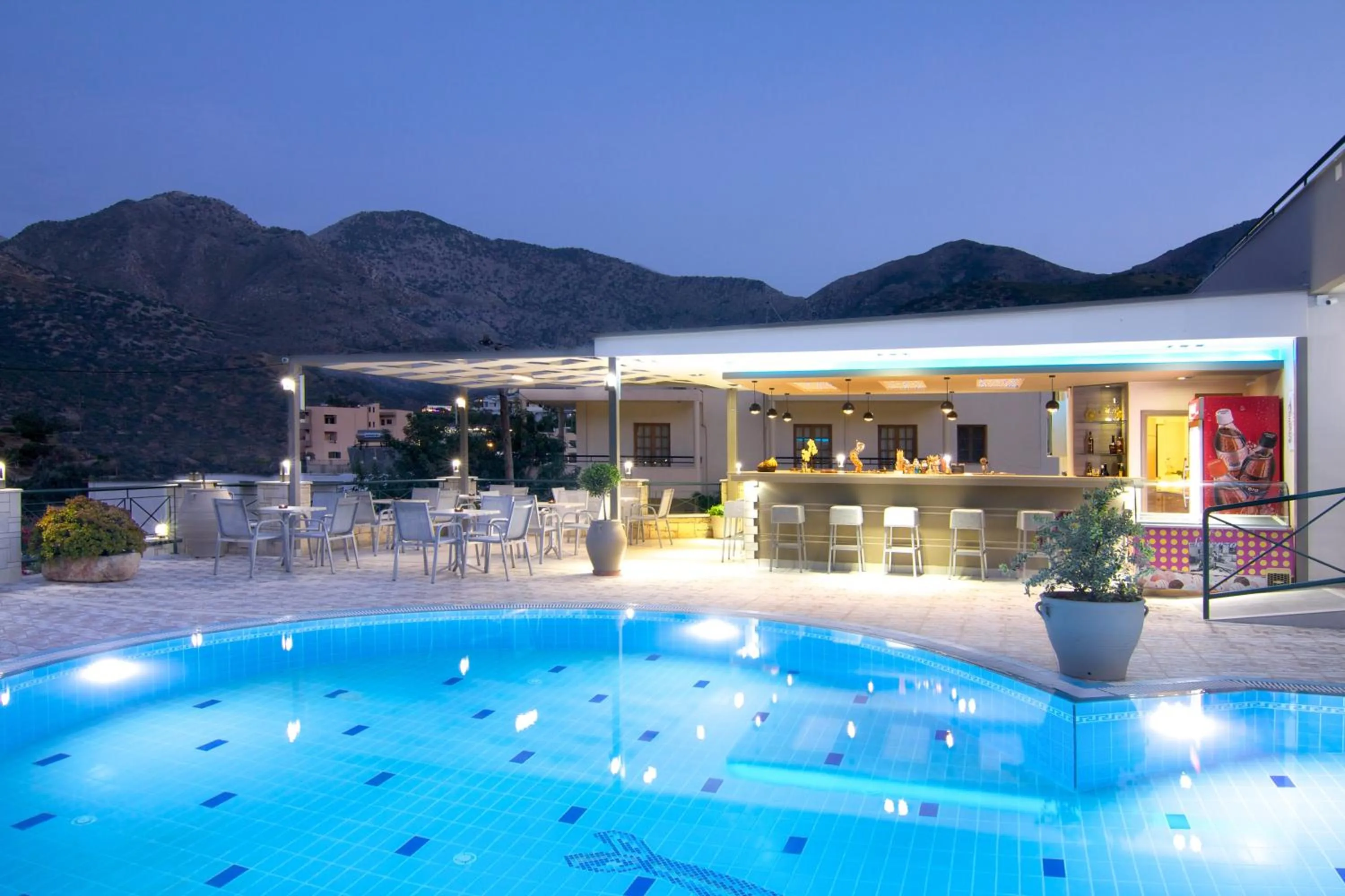 Lounge or bar in Amalia Apartments