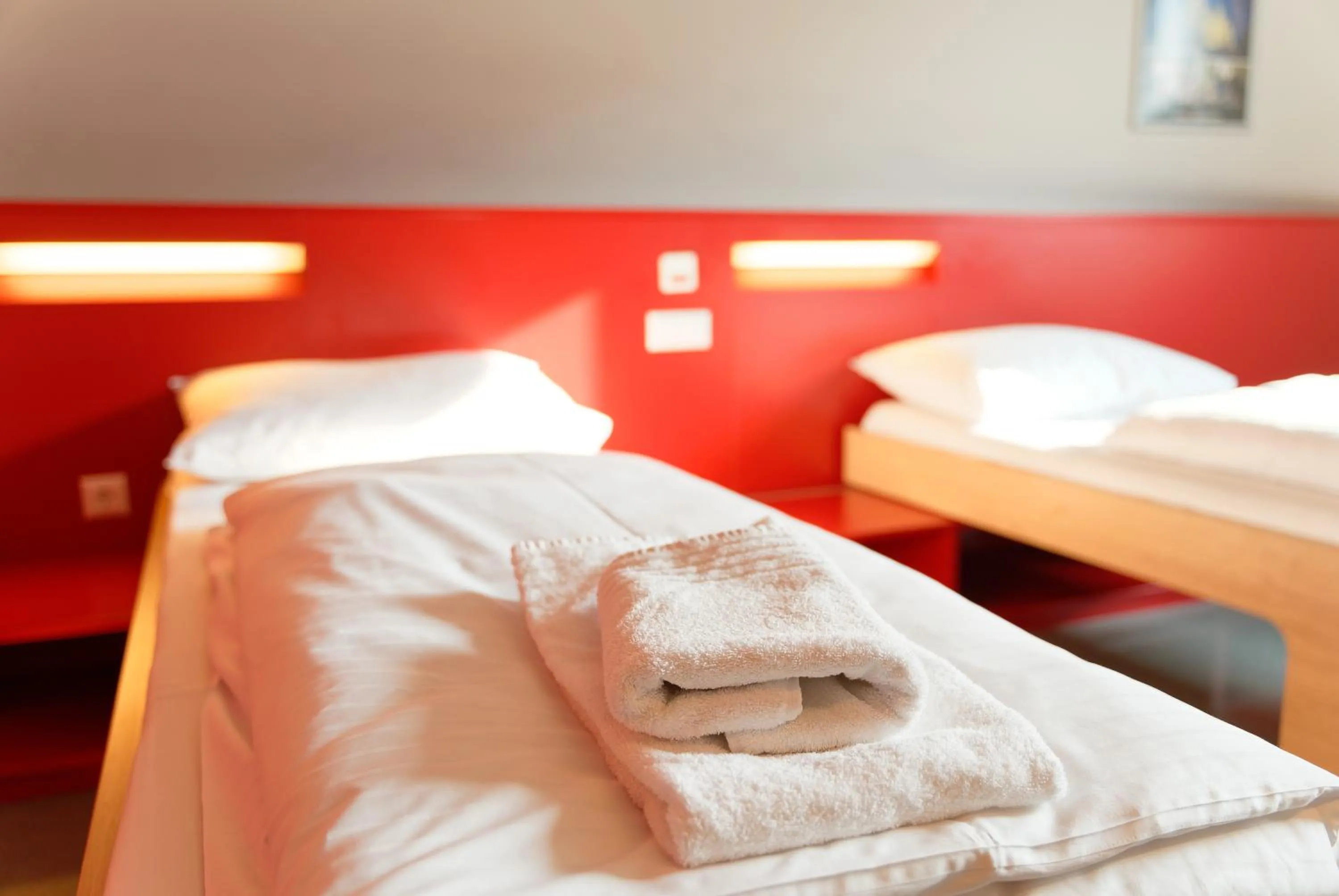 Bed in Jugendgästehaus Brigittenau &Brigittenau Youth Palace