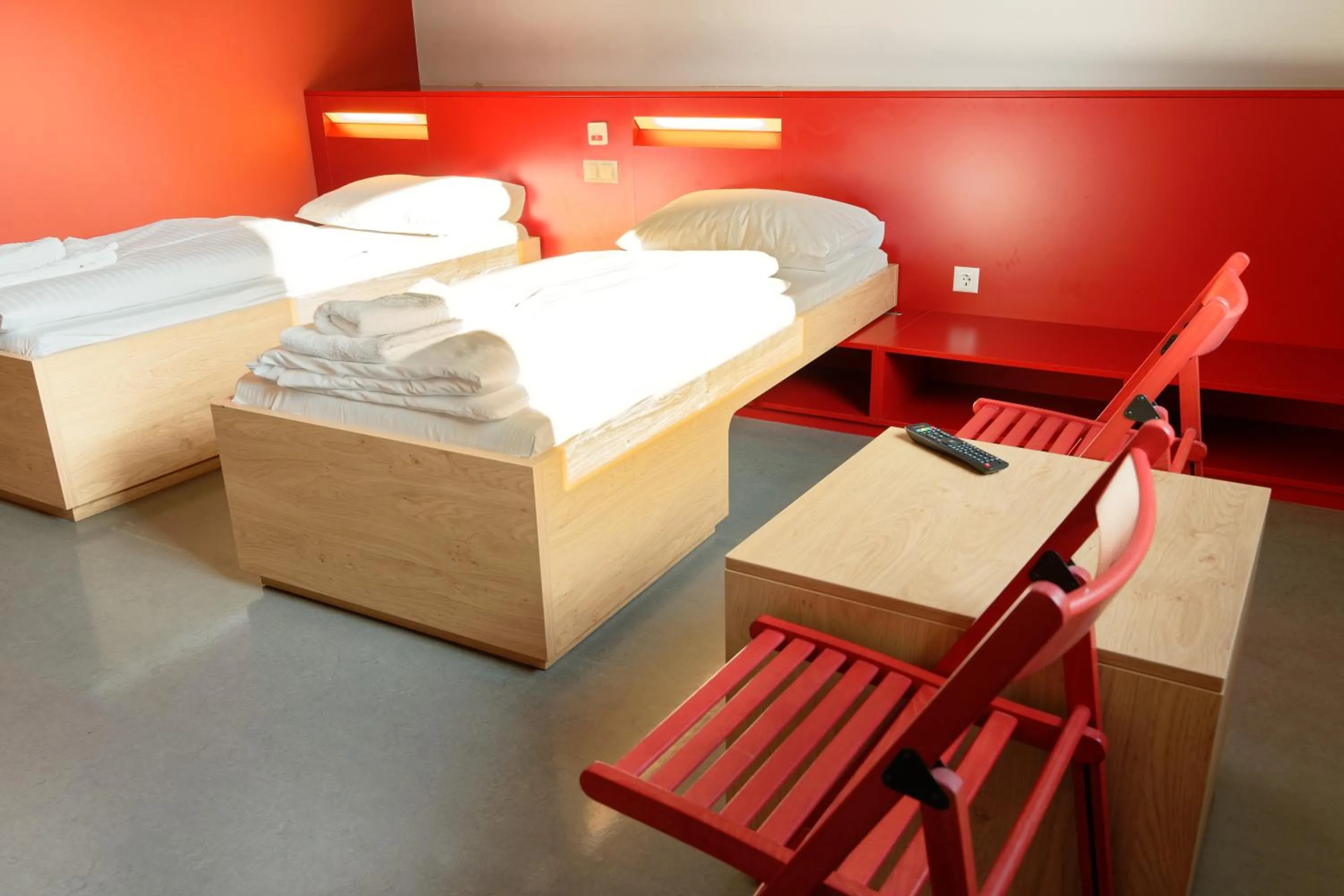 Bed in Jugendgästehaus Brigittenau &Brigittenau Youth Palace