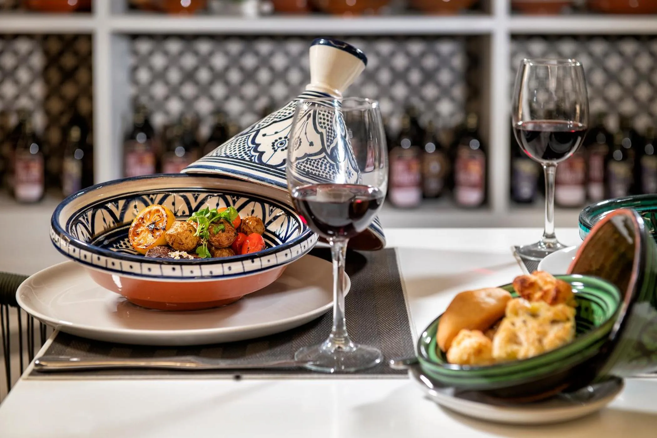 Food in Adults Only Club at Lopesan Costa Bávaro Resort