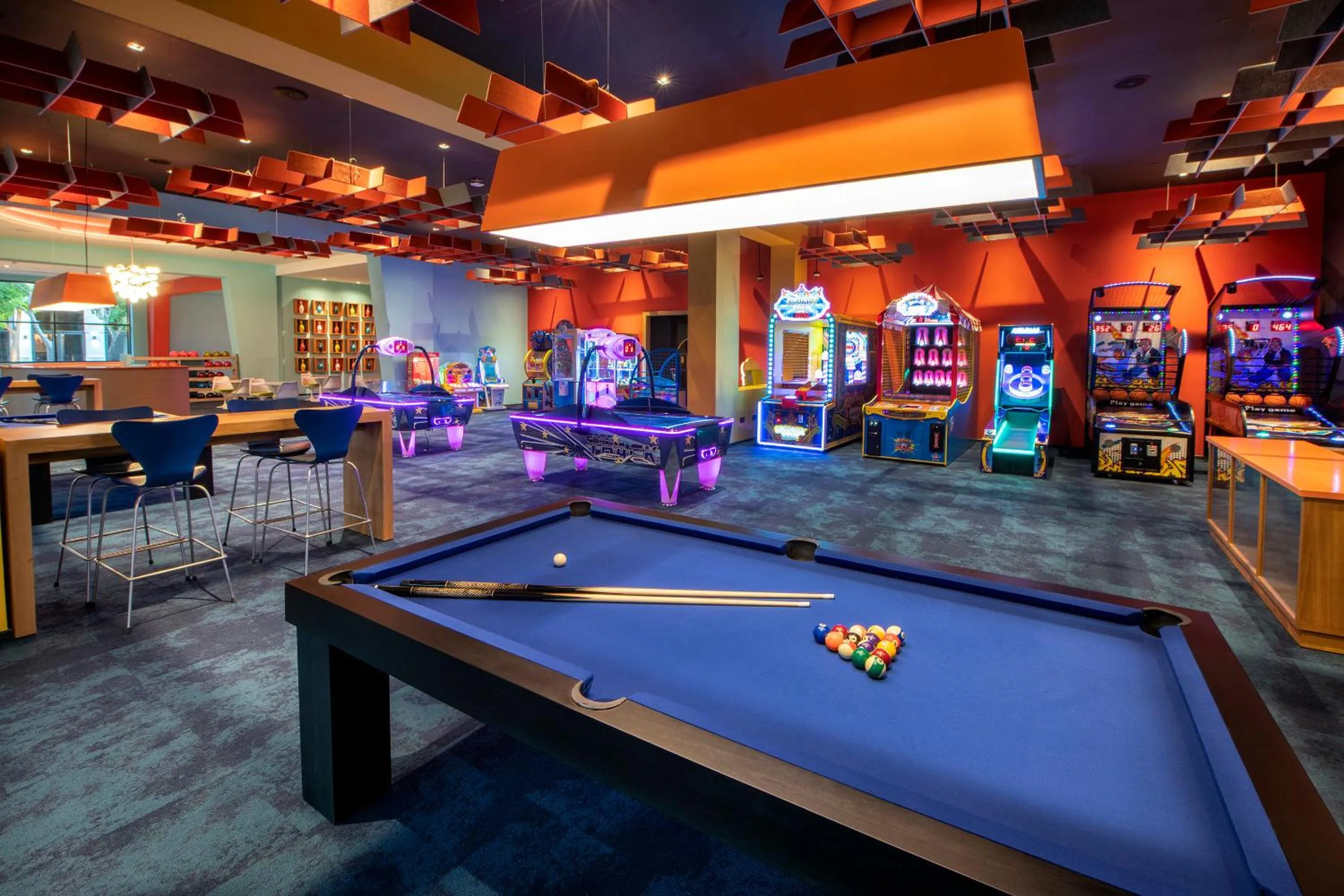Game Room in Adults Only Club at Lopesan Costa Bávaro Resort