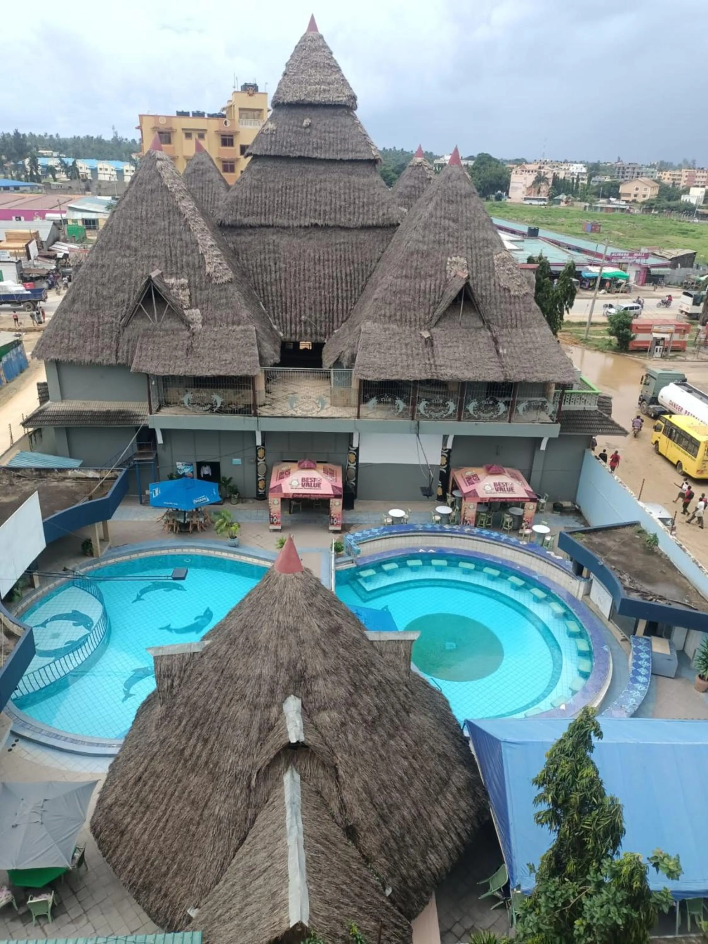 Property building in Lambada Holiday Resort Mombasa