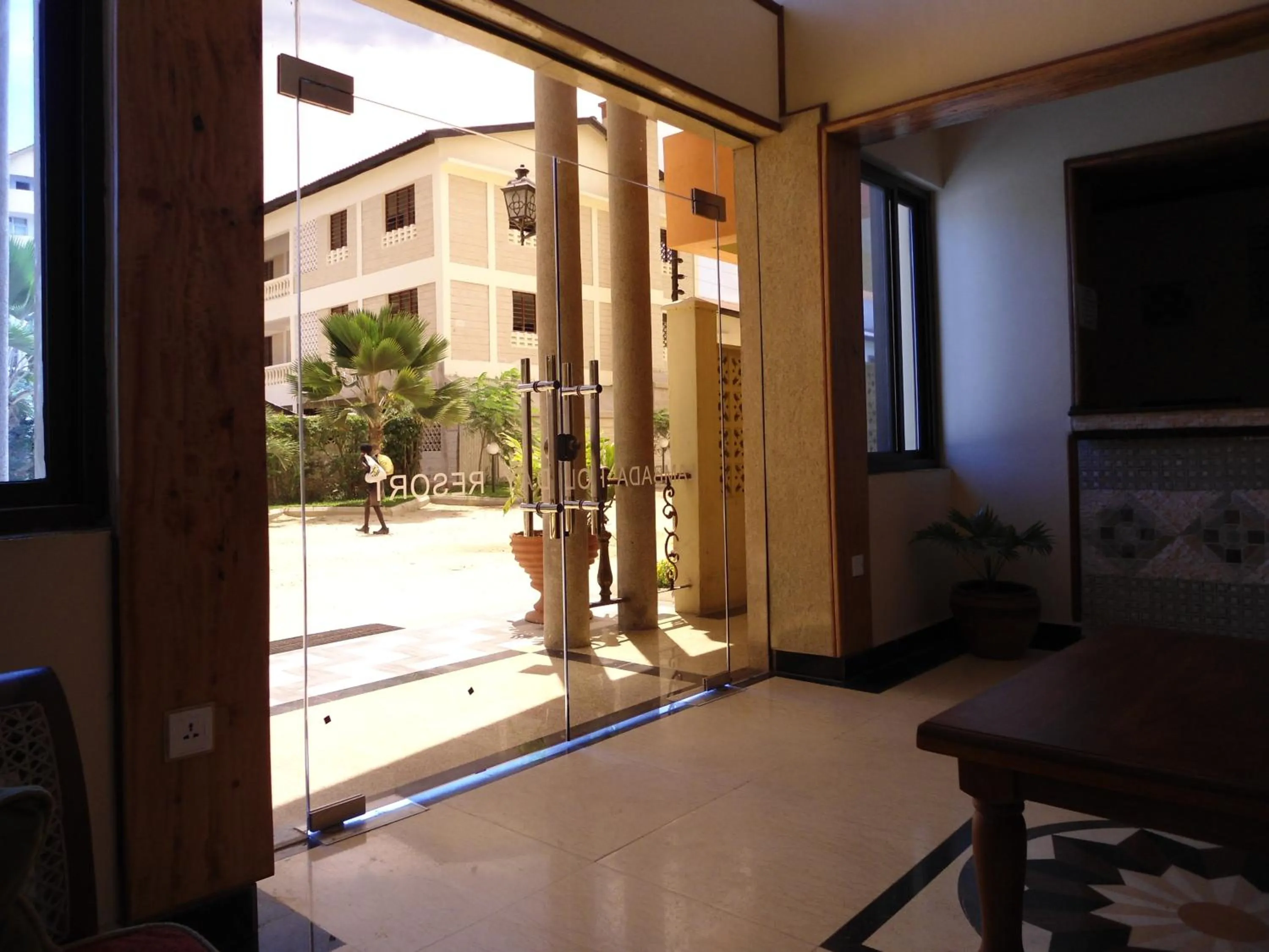 Facade/entrance in Lambada Holiday Resort Mombasa