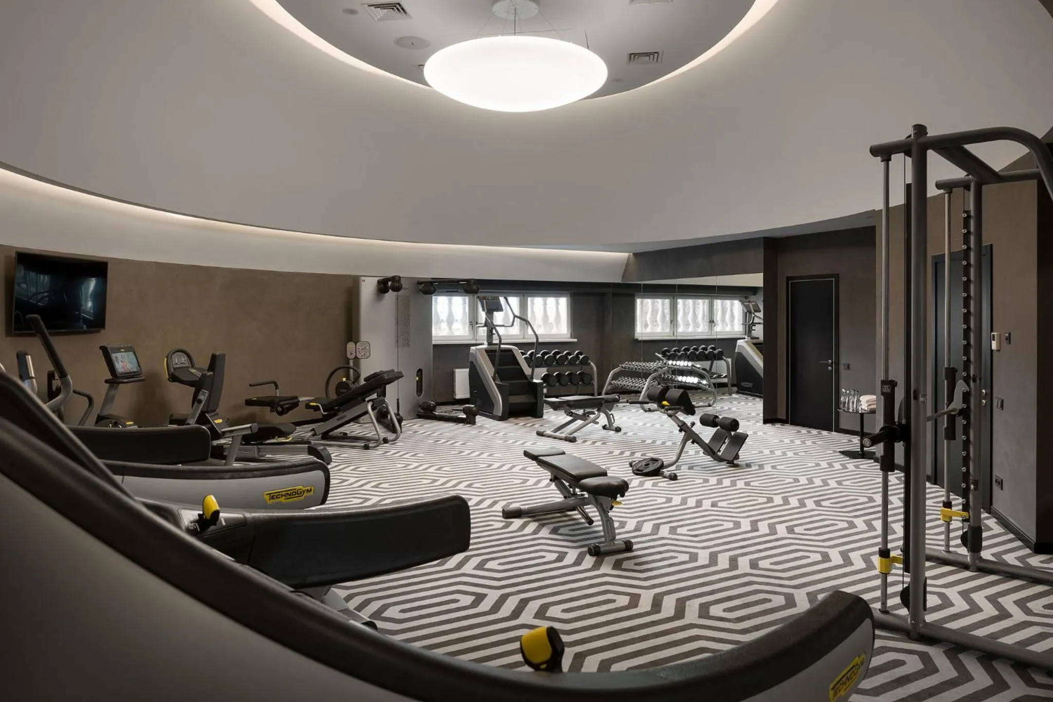 Fitness centre/facilities in BANKHOTEL