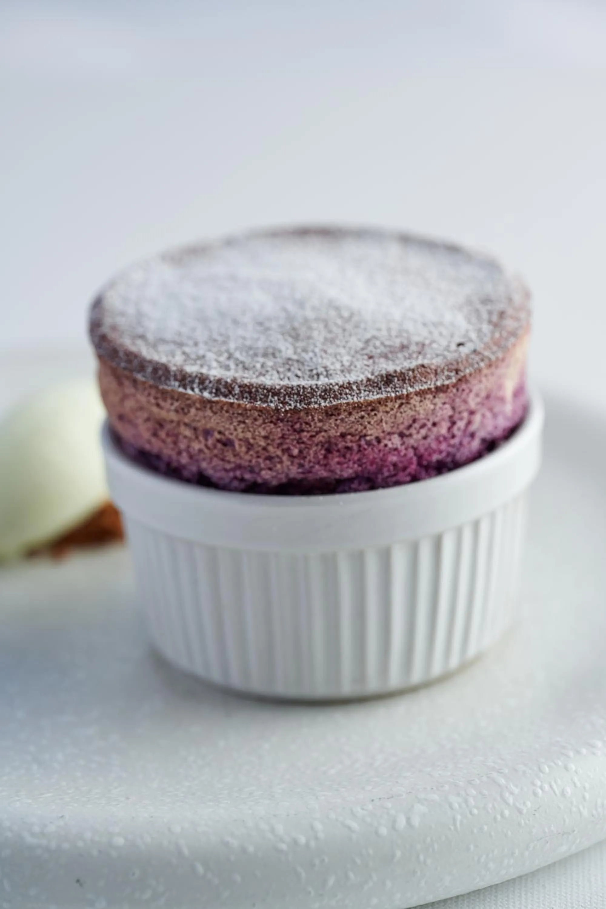 Food close-up in Fischers Baslow Hall - Chatsworth