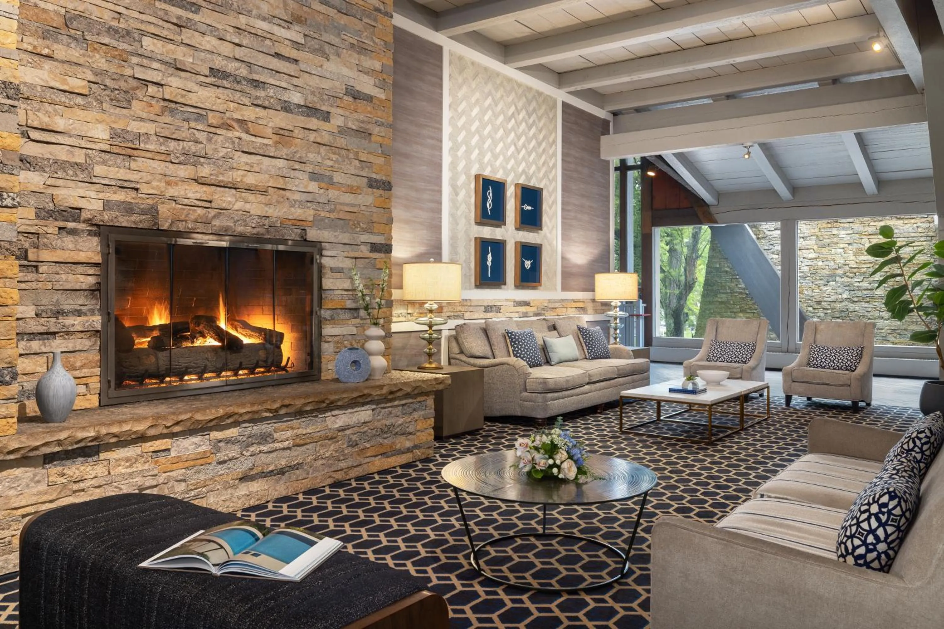 Lobby or reception in The Abbey Resort