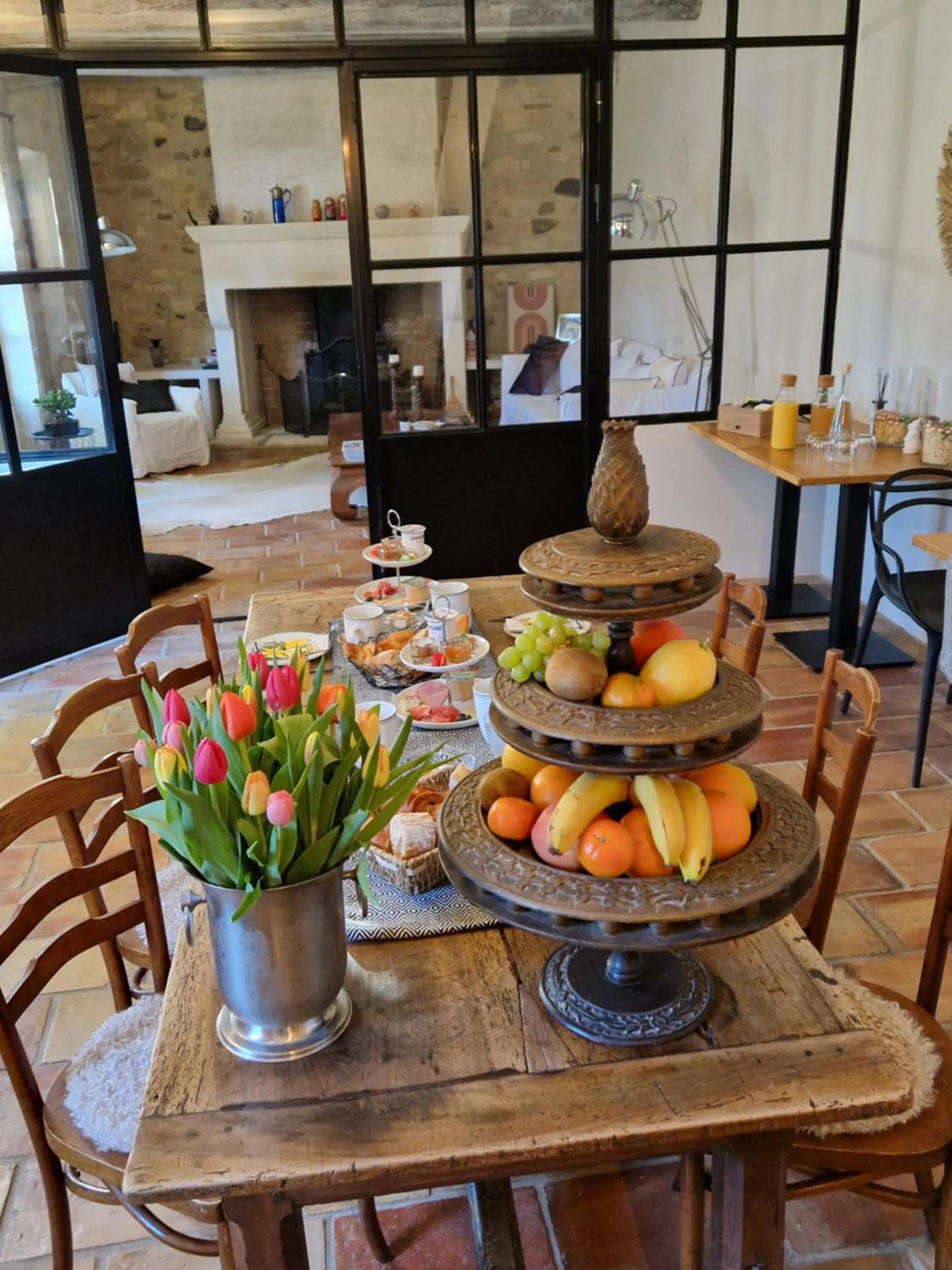 Continental breakfast in Mas Armelin