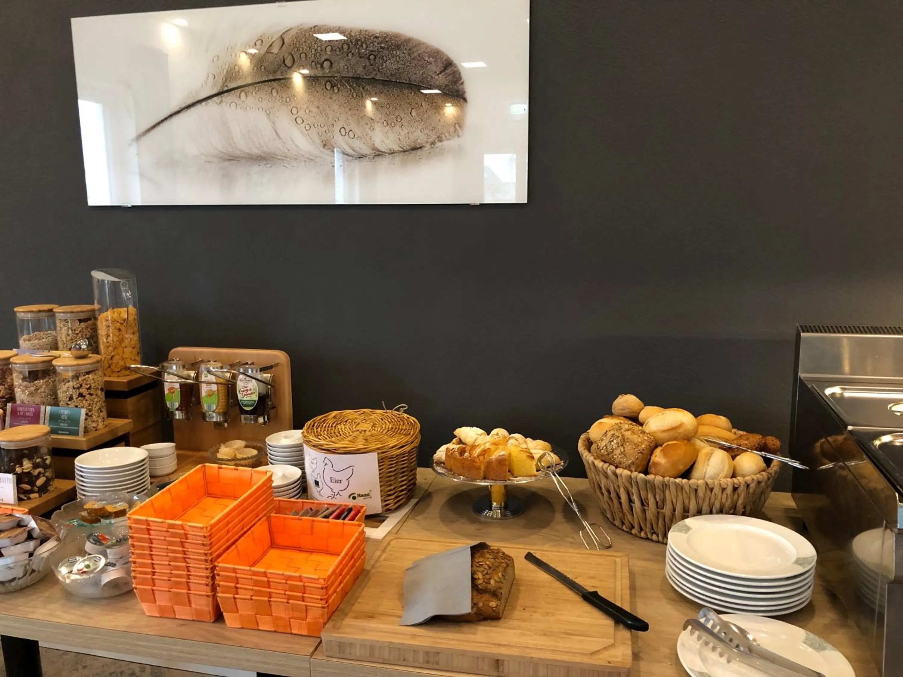 Buffet breakfast in Gasthof Linde - Hotel Blum