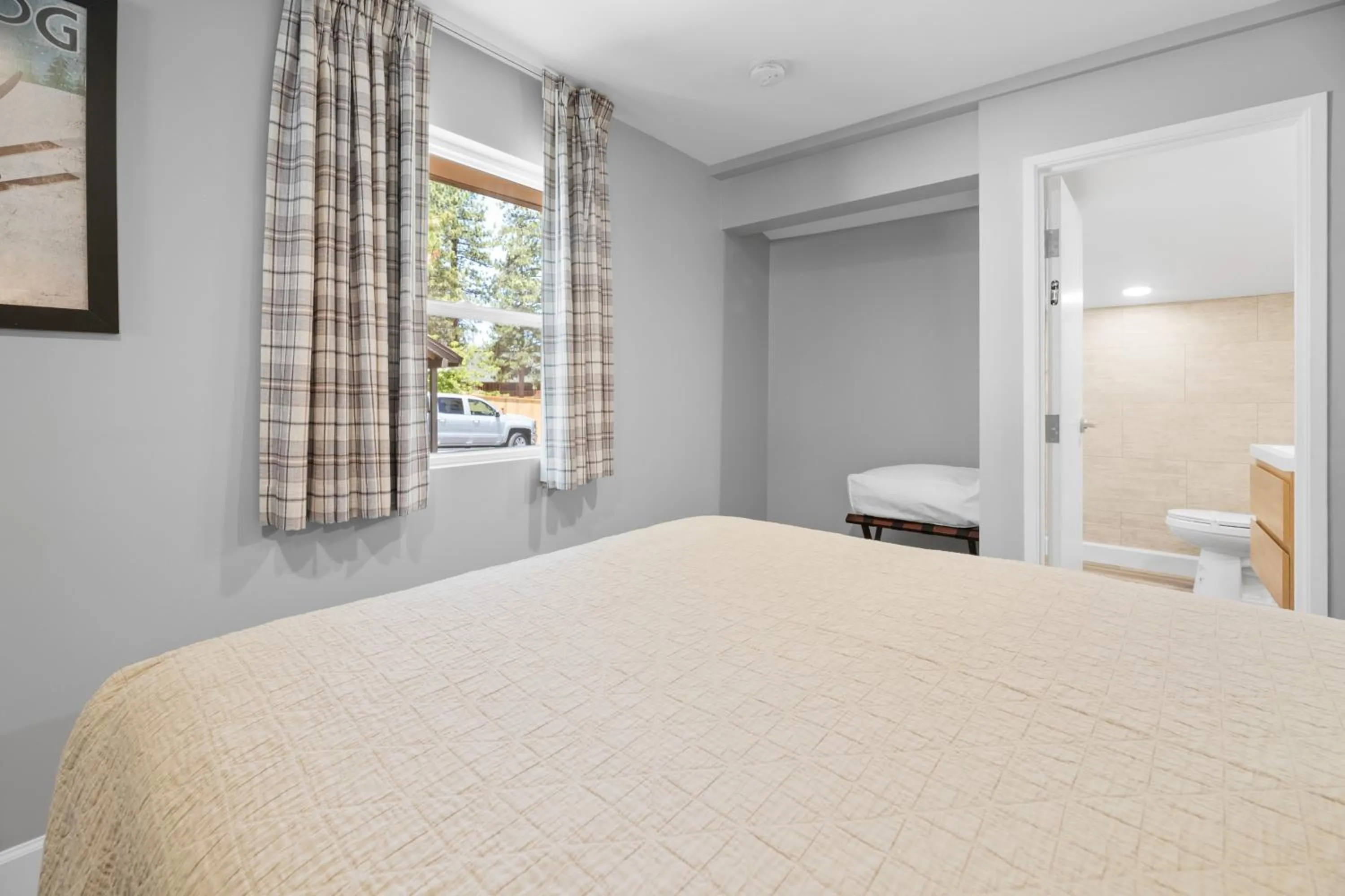 Bed in Big Bear Frontier