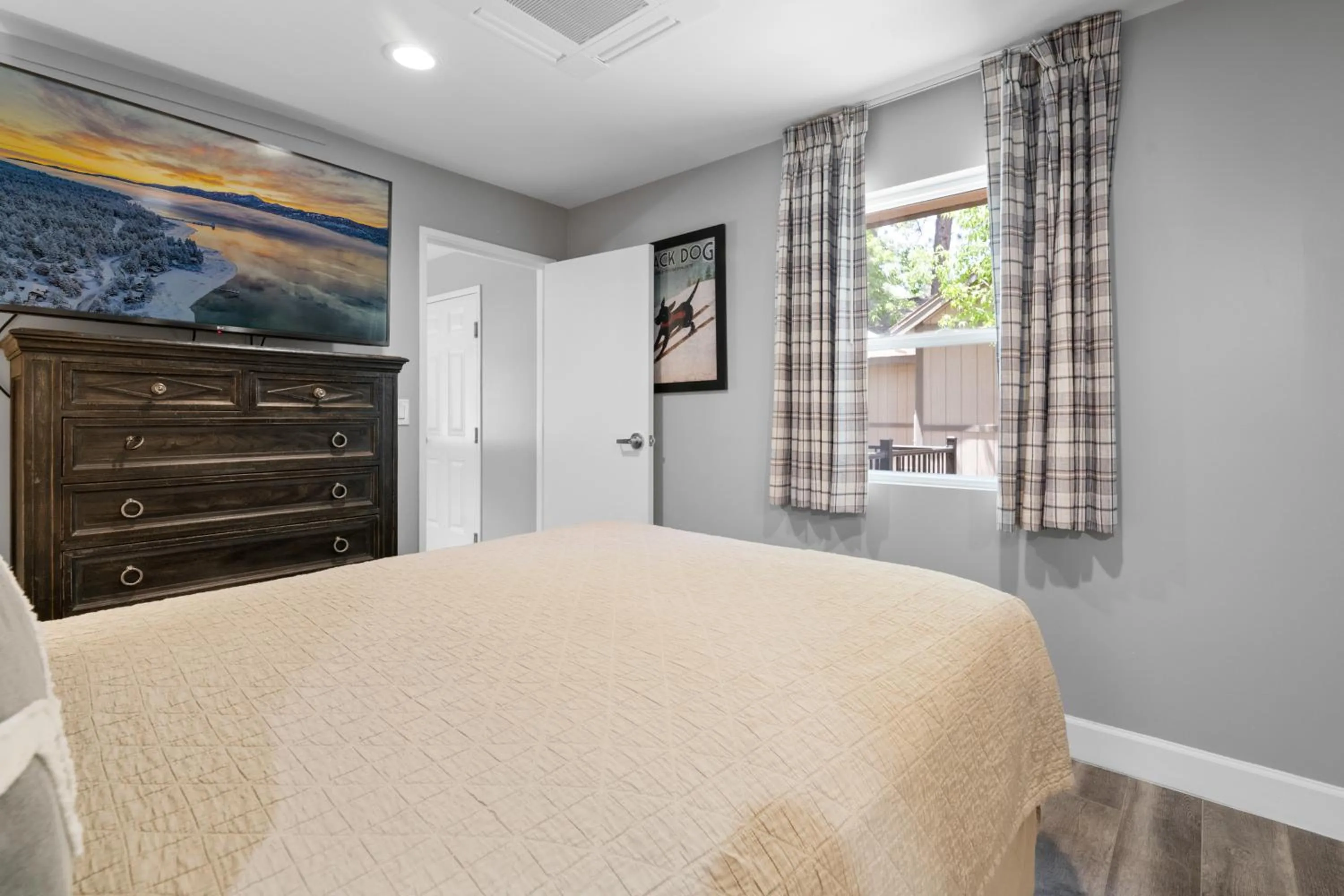 Bed in Big Bear Frontier