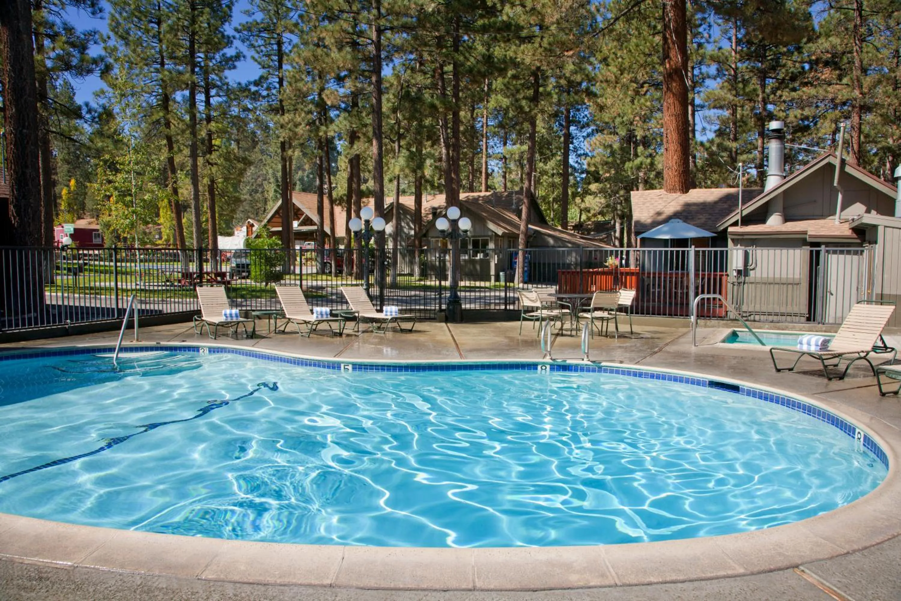 Swimming pool in Big Bear Frontier