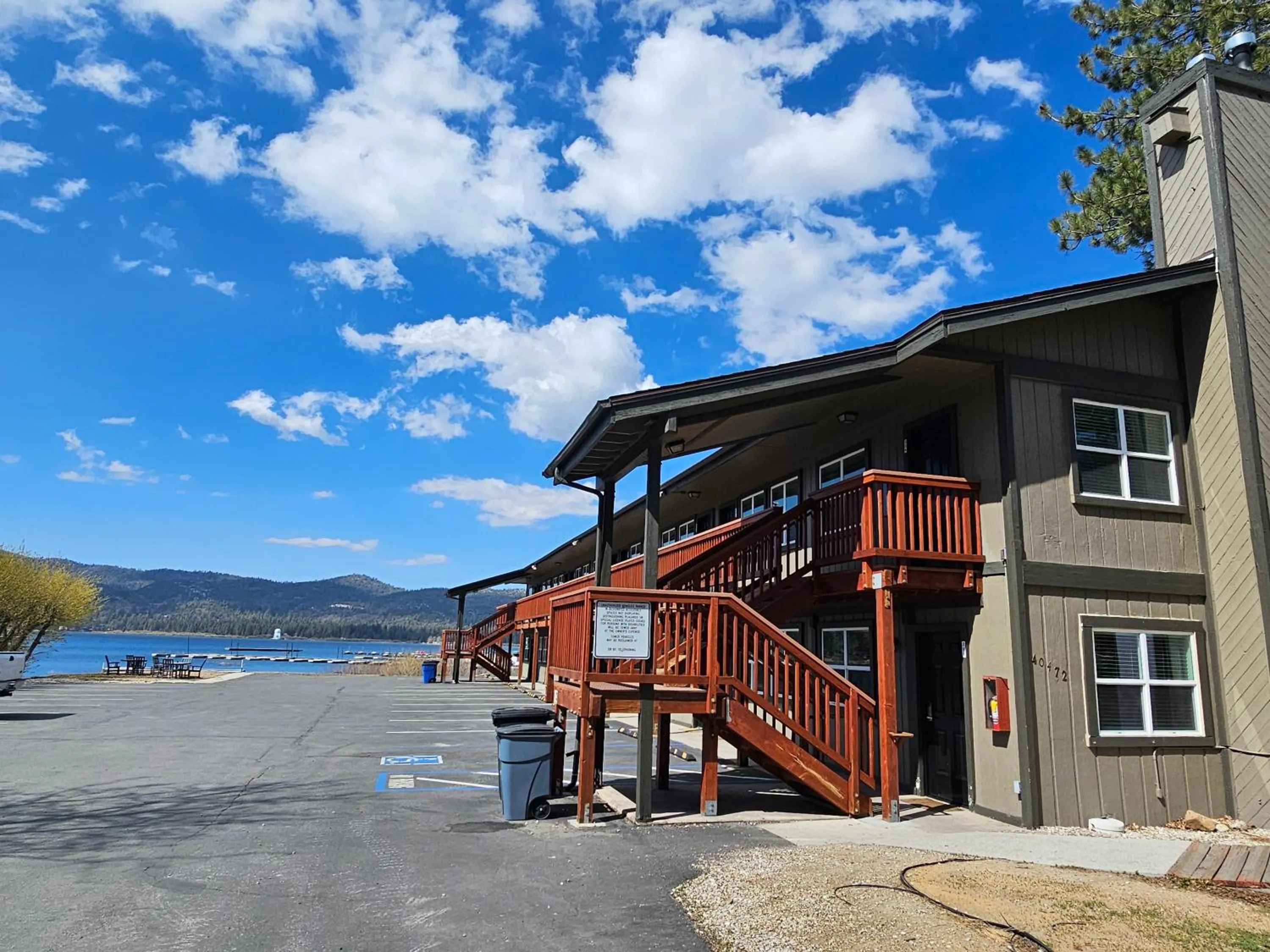Lake view in Big Bear Frontier