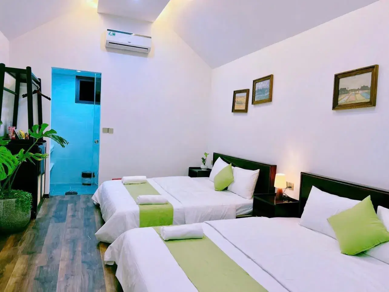 Twin Room with Pool View in For You Ninh Binh Boutique Twin Room with Pool View in For You Ninh Binh Boutique