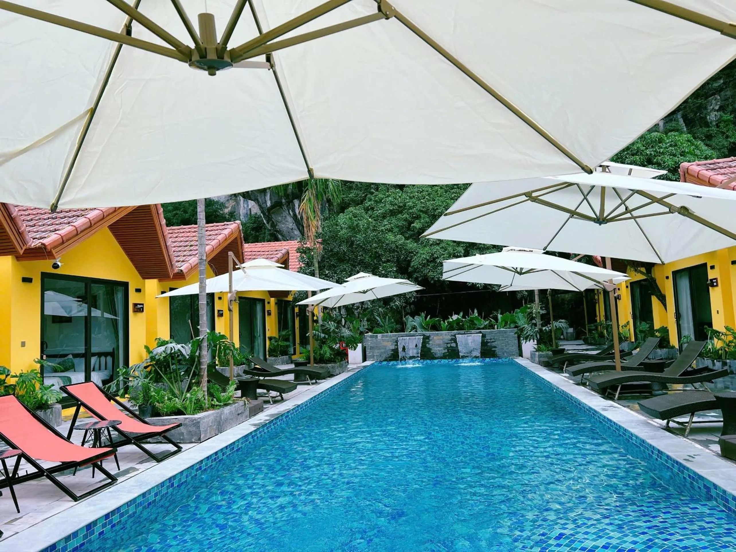 Swimming pool in For You Ninh Binh Boutique