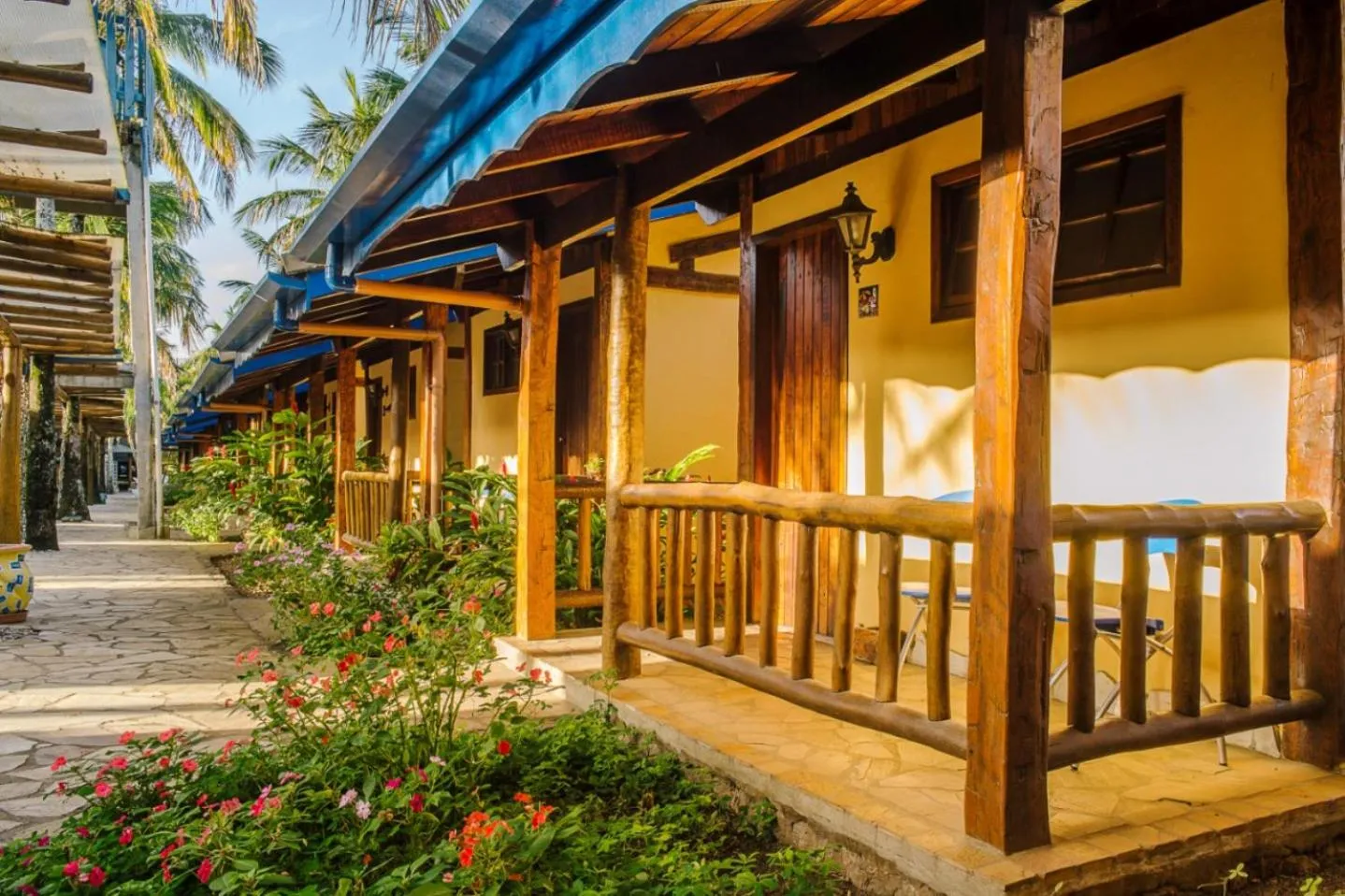 Patio in Pousada Tambayba