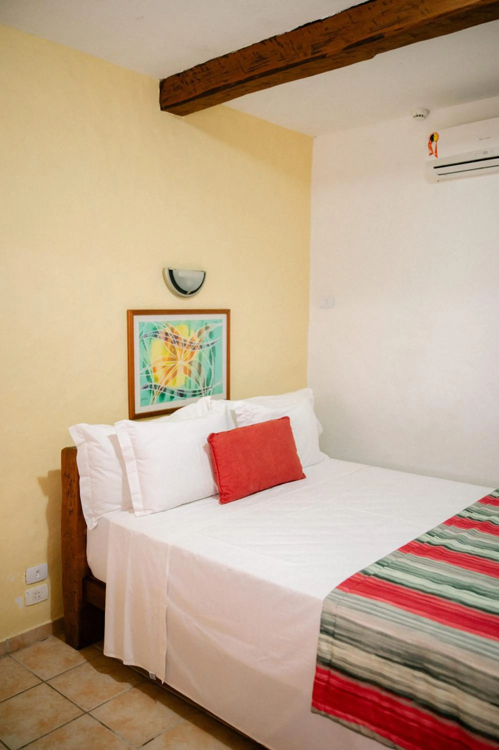 Bed in Pousada Tambayba