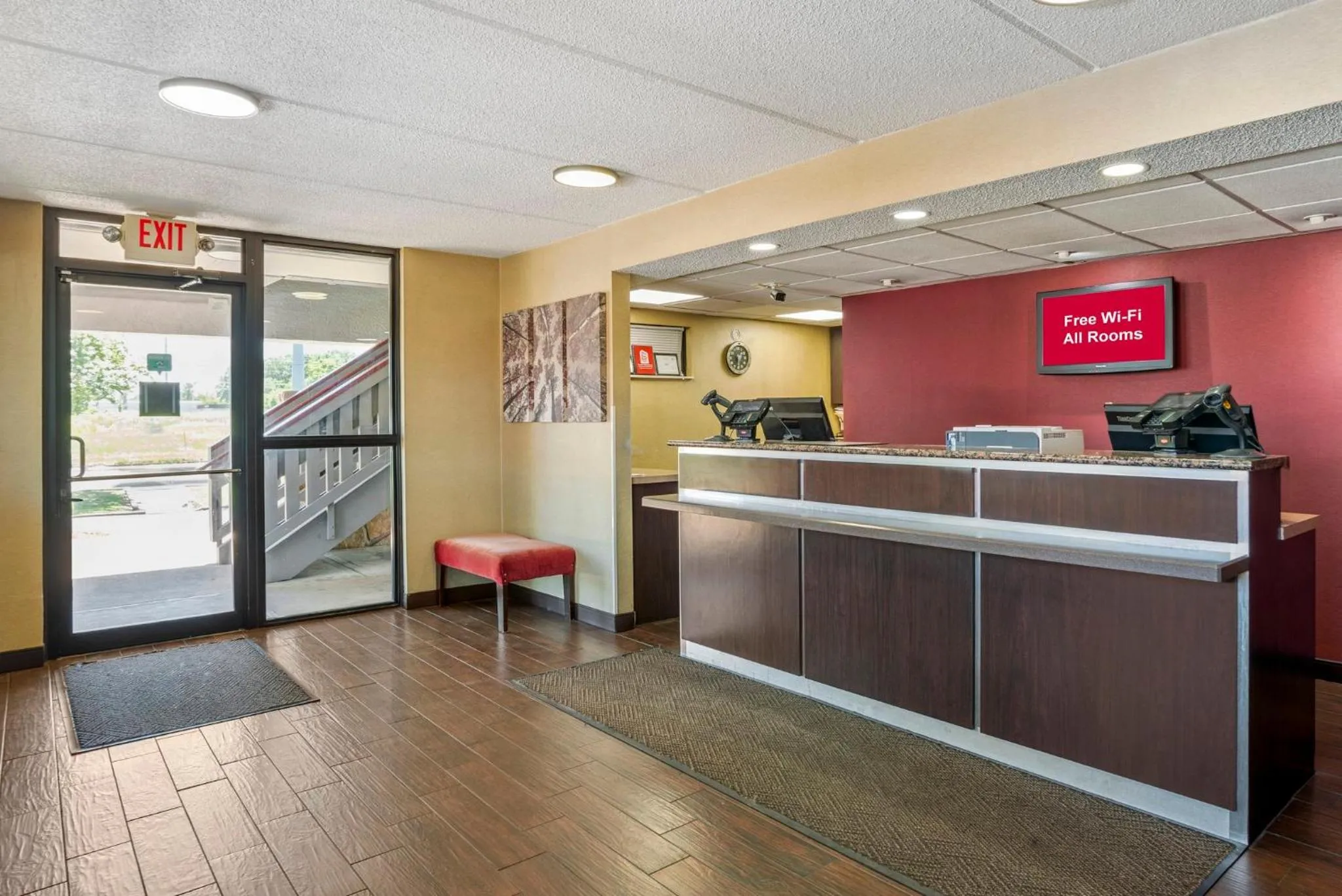Lobby or reception in Red Roof Inn West Monroe