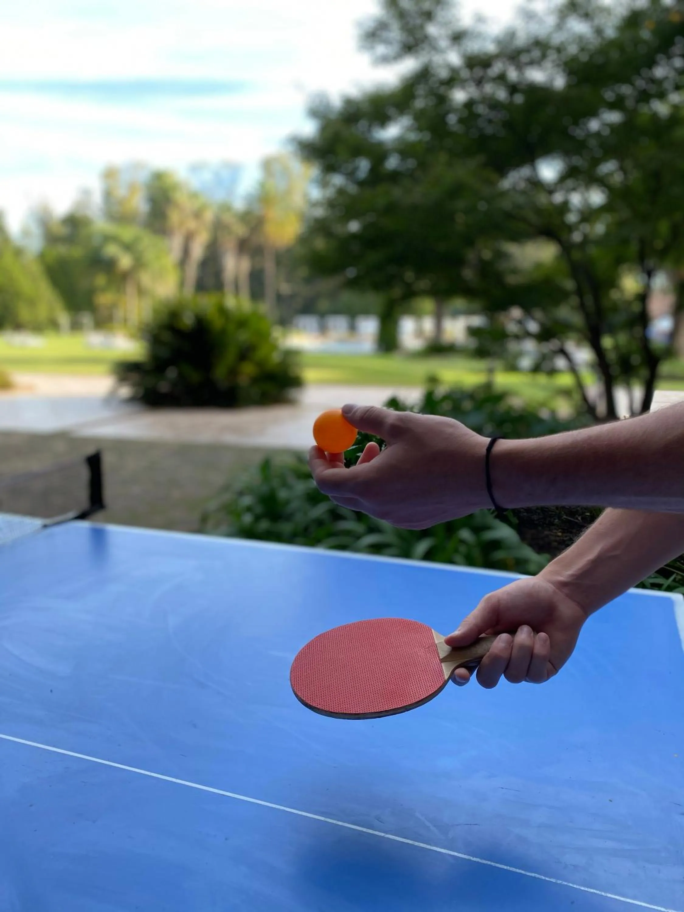 Table tennis in Sheraton Pilar Hotel & Convention Center