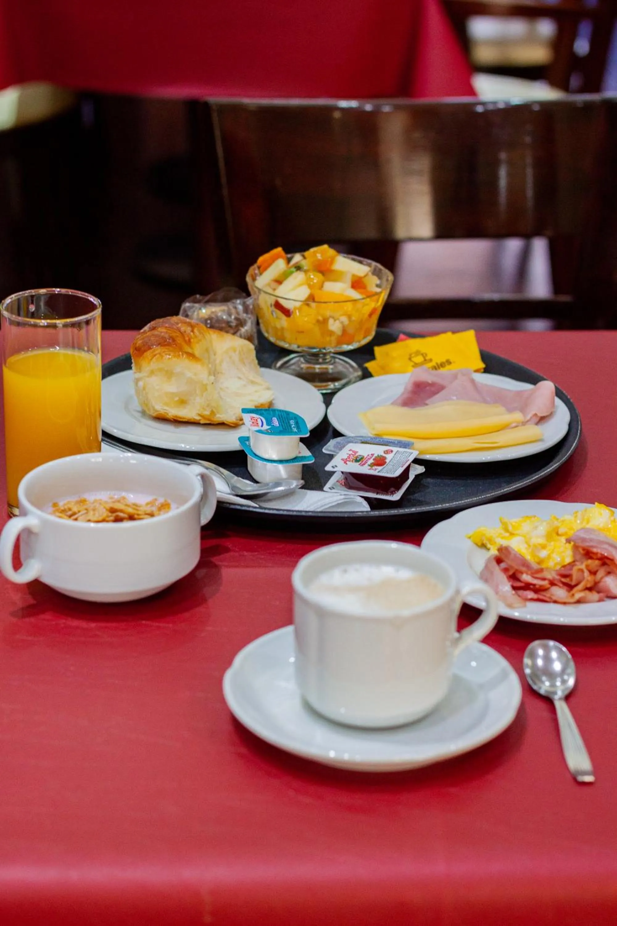 Breakfast in Hotel Villa Brescia