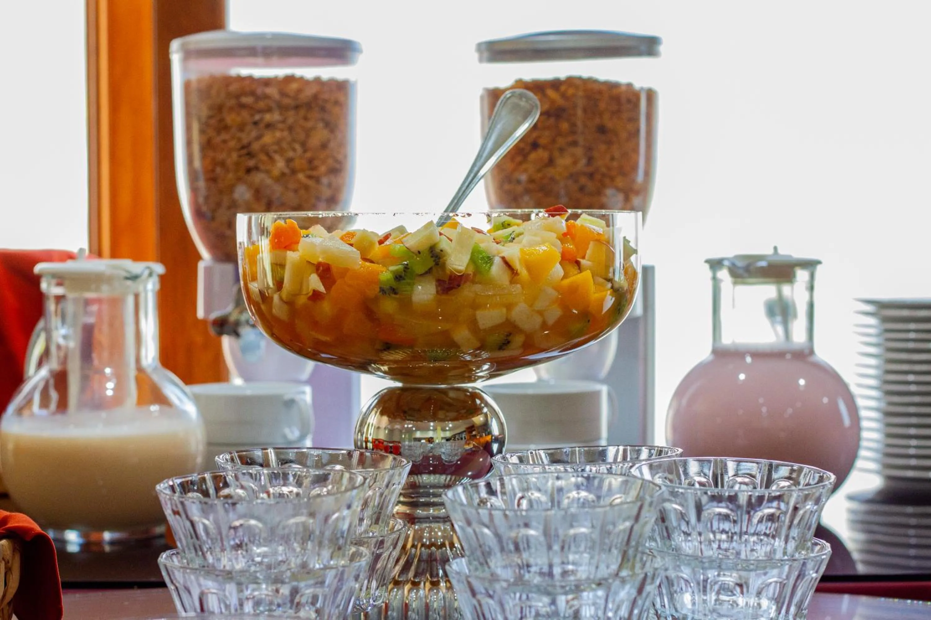 Breakfast in Hotel Villa Brescia