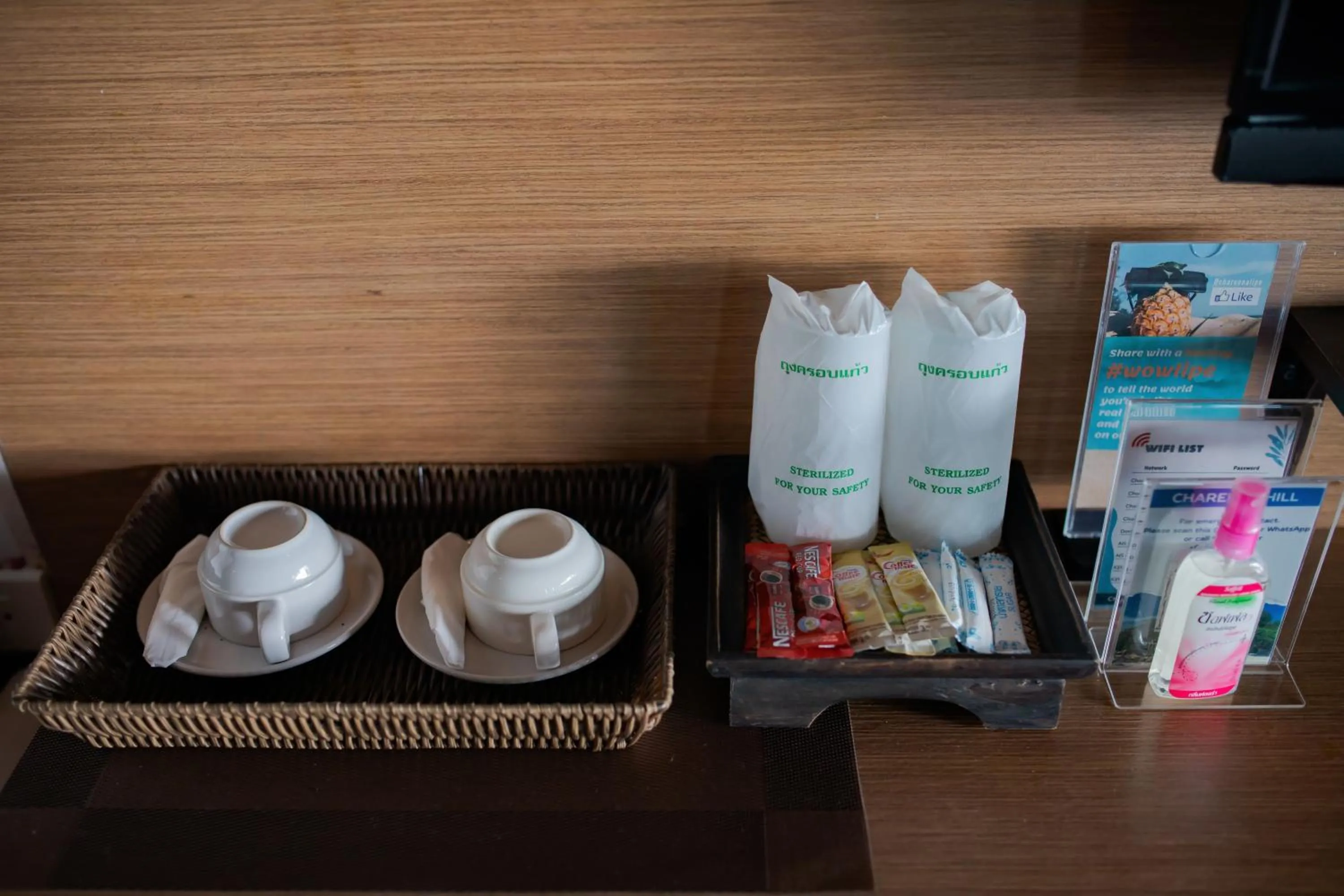 Coffee/tea facilities in Chareena Hill Beach Resort