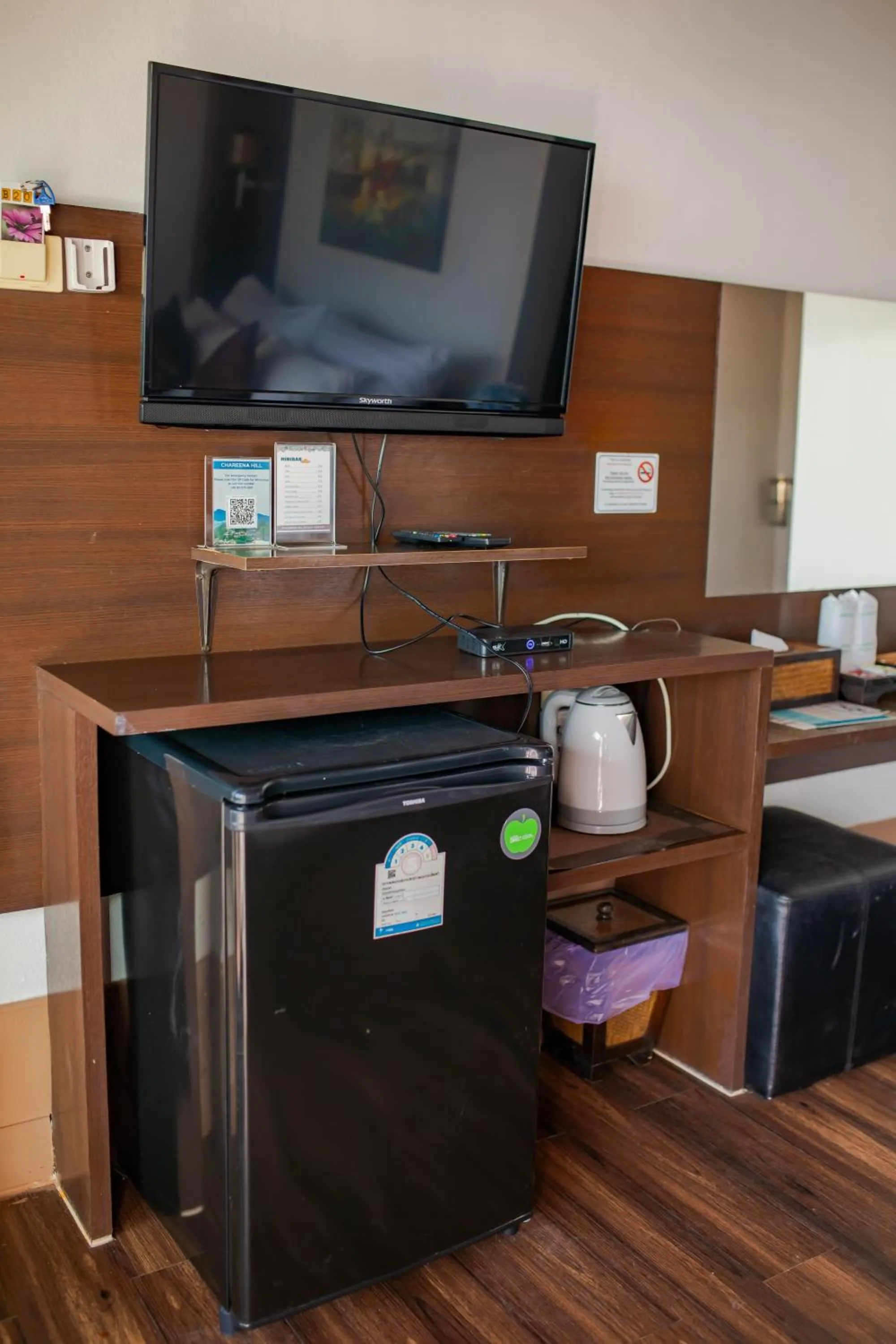 TV and multimedia in Chareena Hill Beach Resort