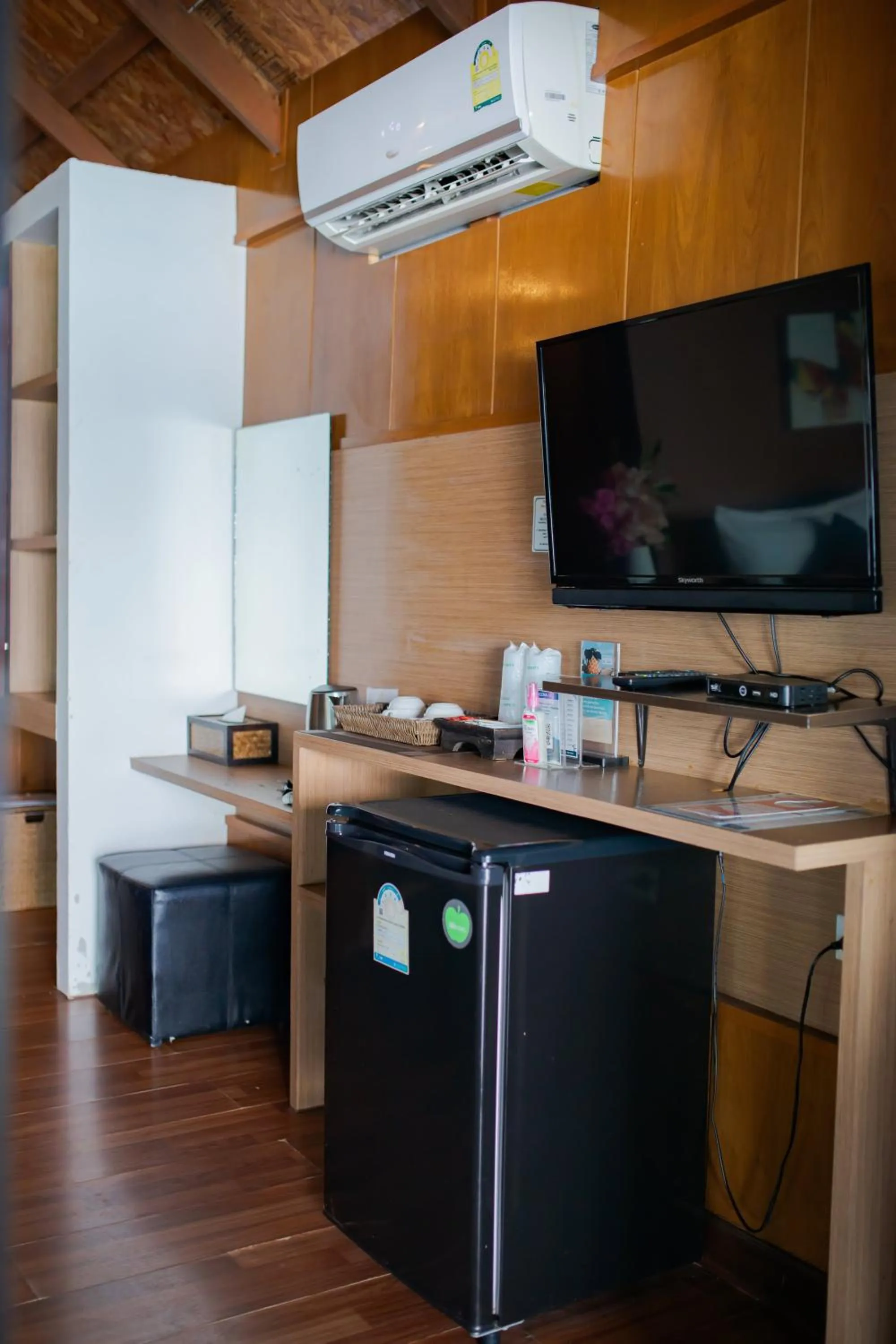 TV and multimedia in Chareena Hill Beach Resort