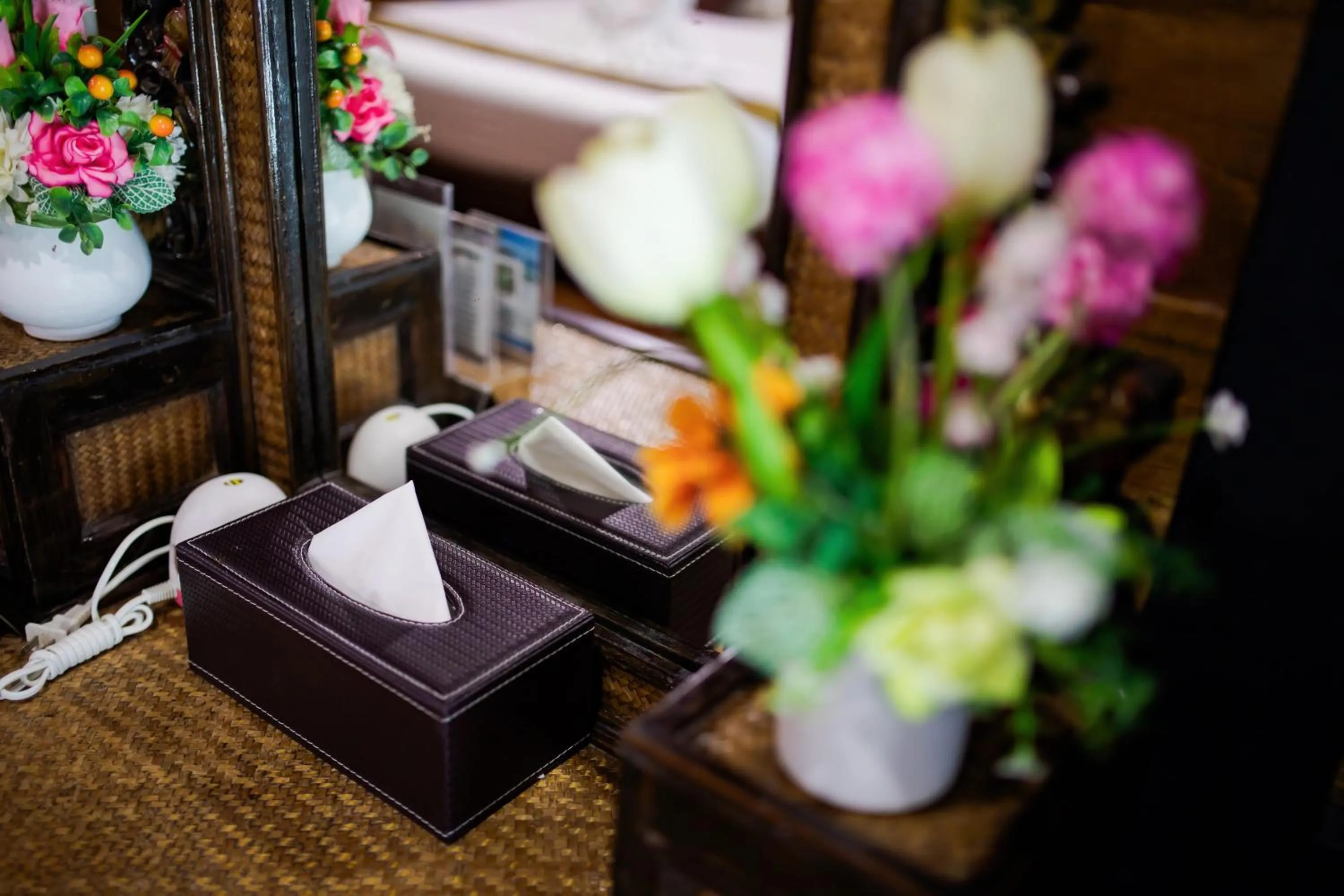 Decorative detail in Chareena Hill Beach Resort