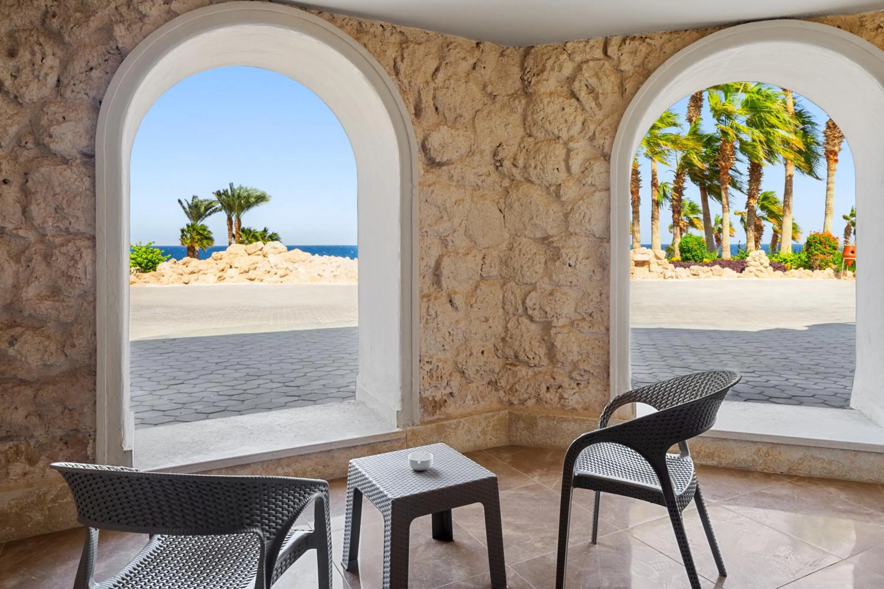 Balcony/Terrace in Pickalbatros Citadel Resort Sahl Hasheesh