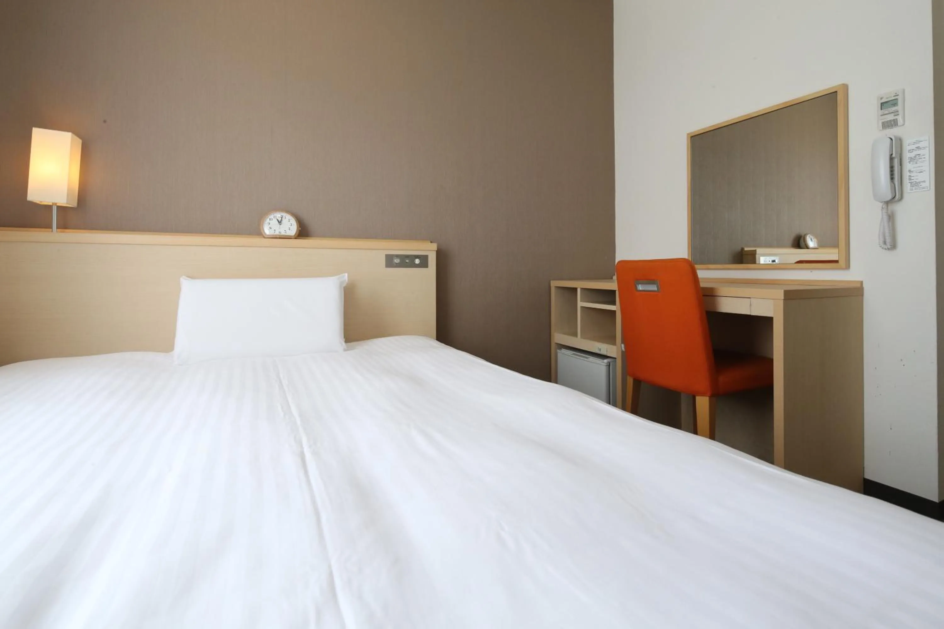 Bed in AB Hotel Mikawa Anjo Honkan