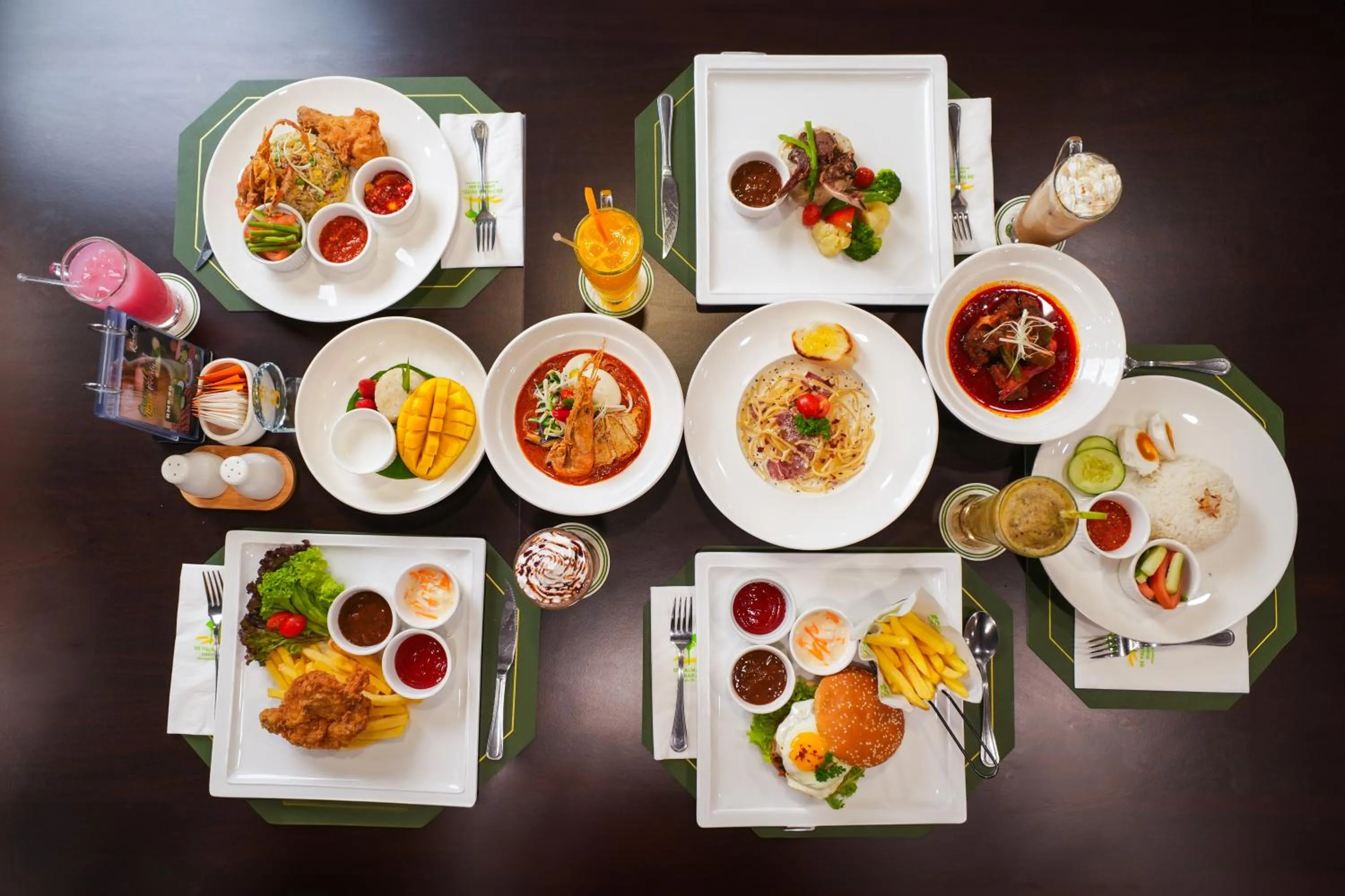 Food and drinks in De Palma Hotel Shah Alam