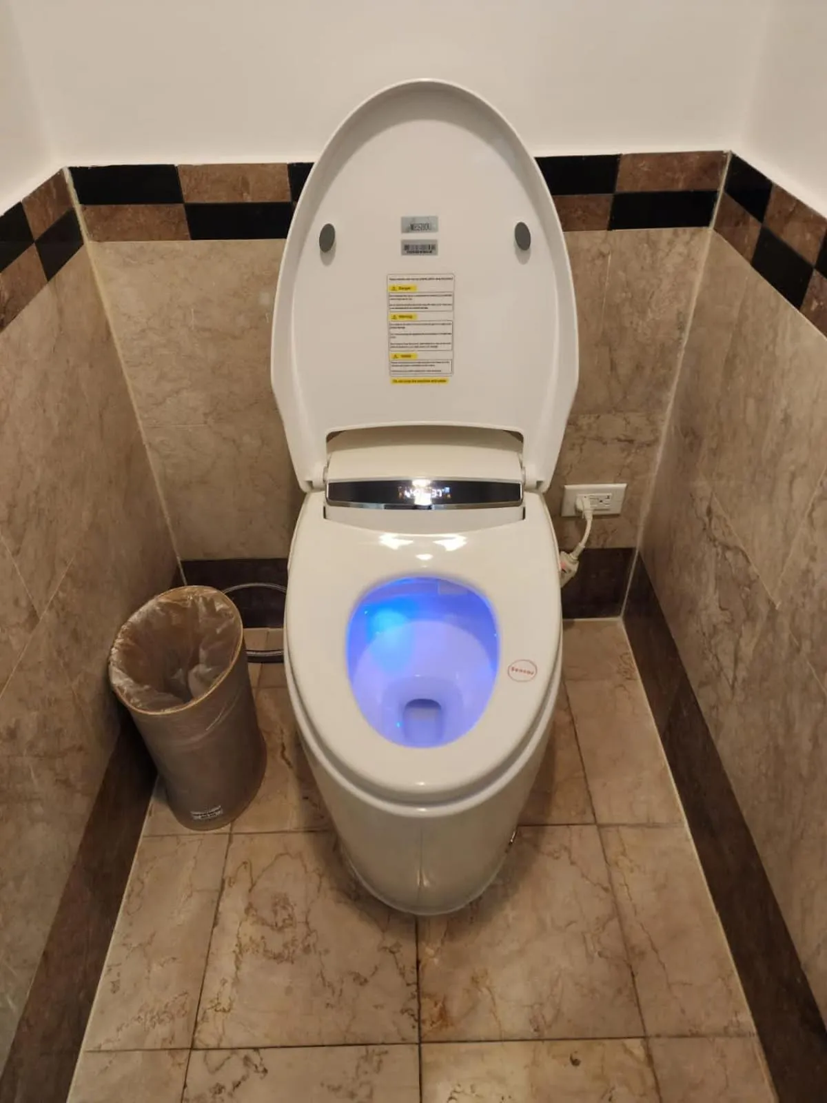 Toilet in Royal Orchid Hotel Guam