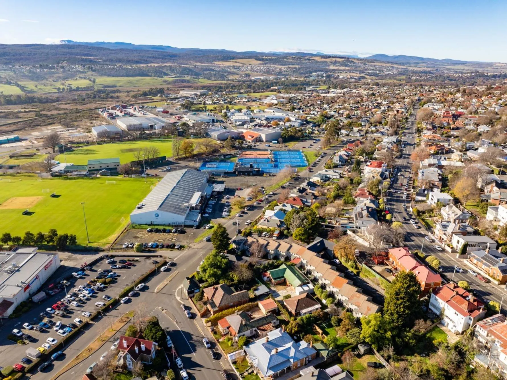 City view in Elphin Serviced Apartments