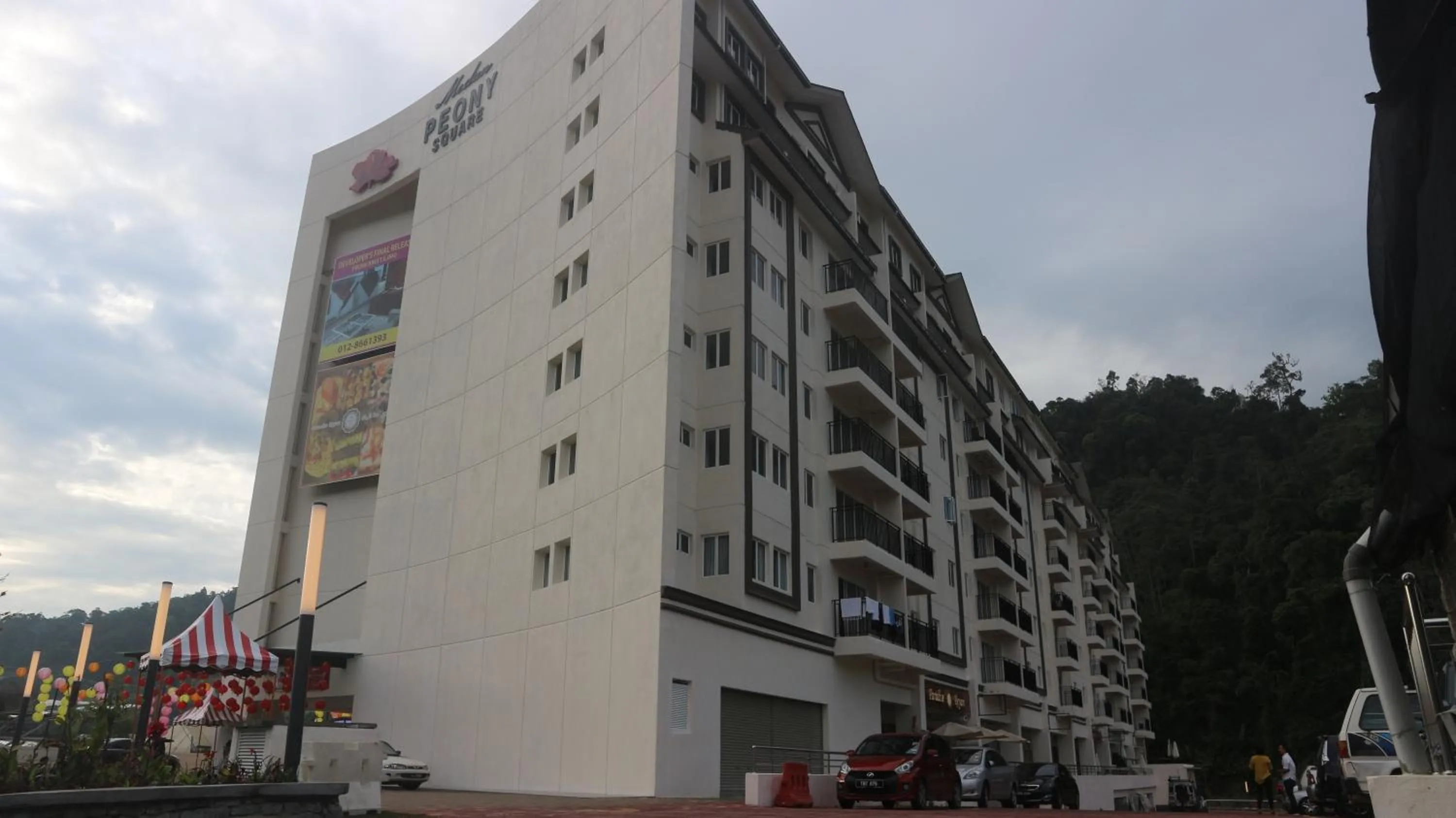 Property building in Peony Square Residences
