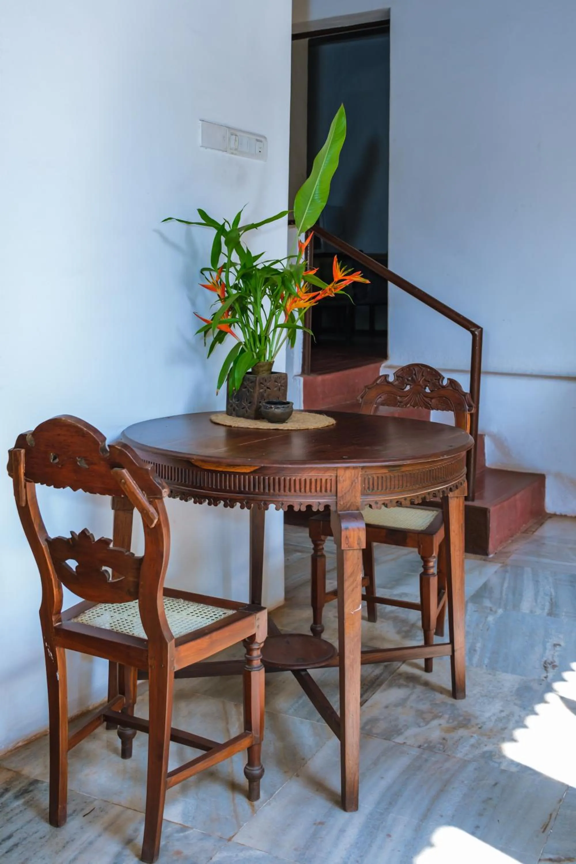 Seating area in Granpa's Inn Hotel Bougainvillea