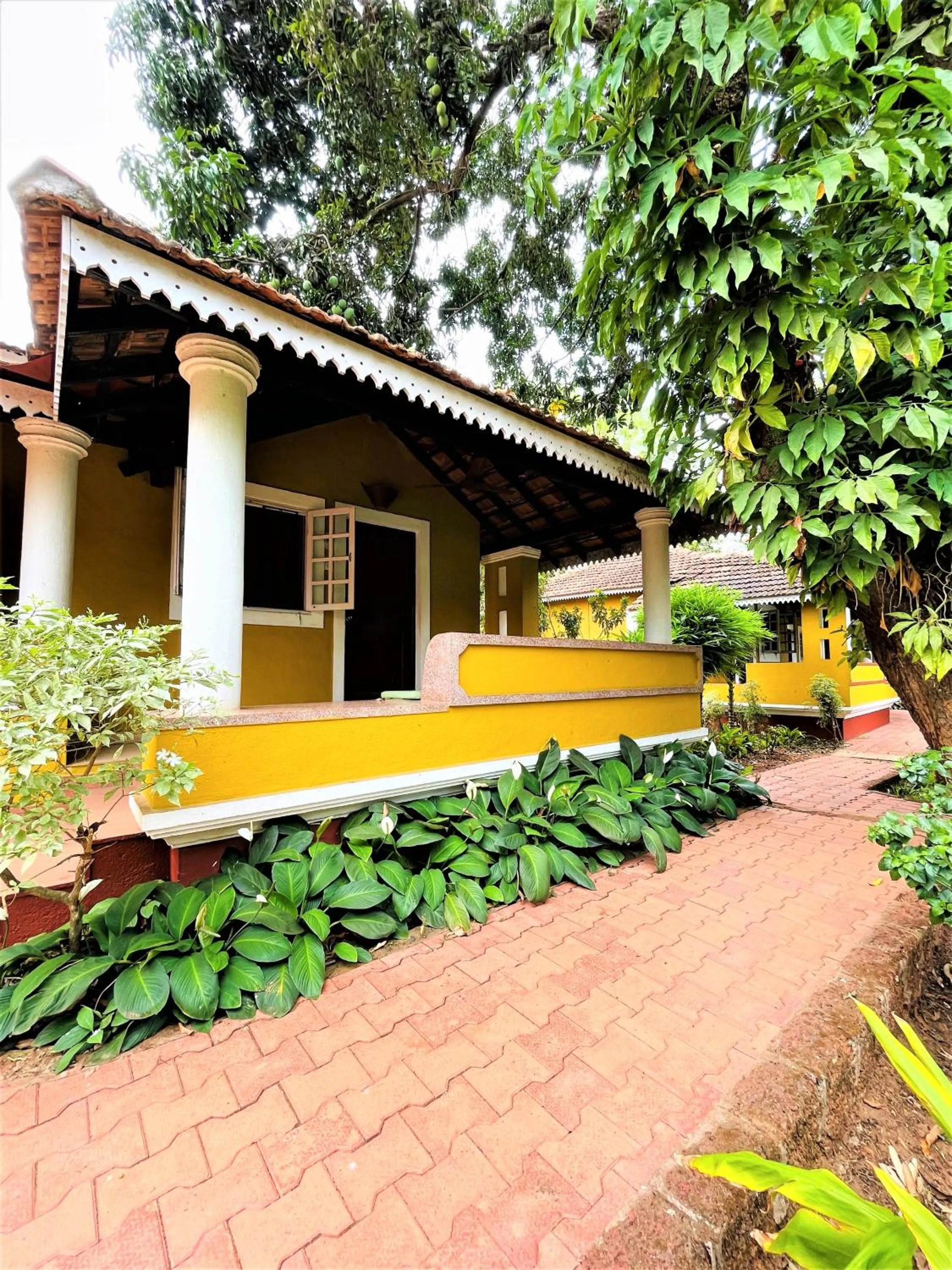 Property building in Granpa's Inn Hotel Bougainvillea