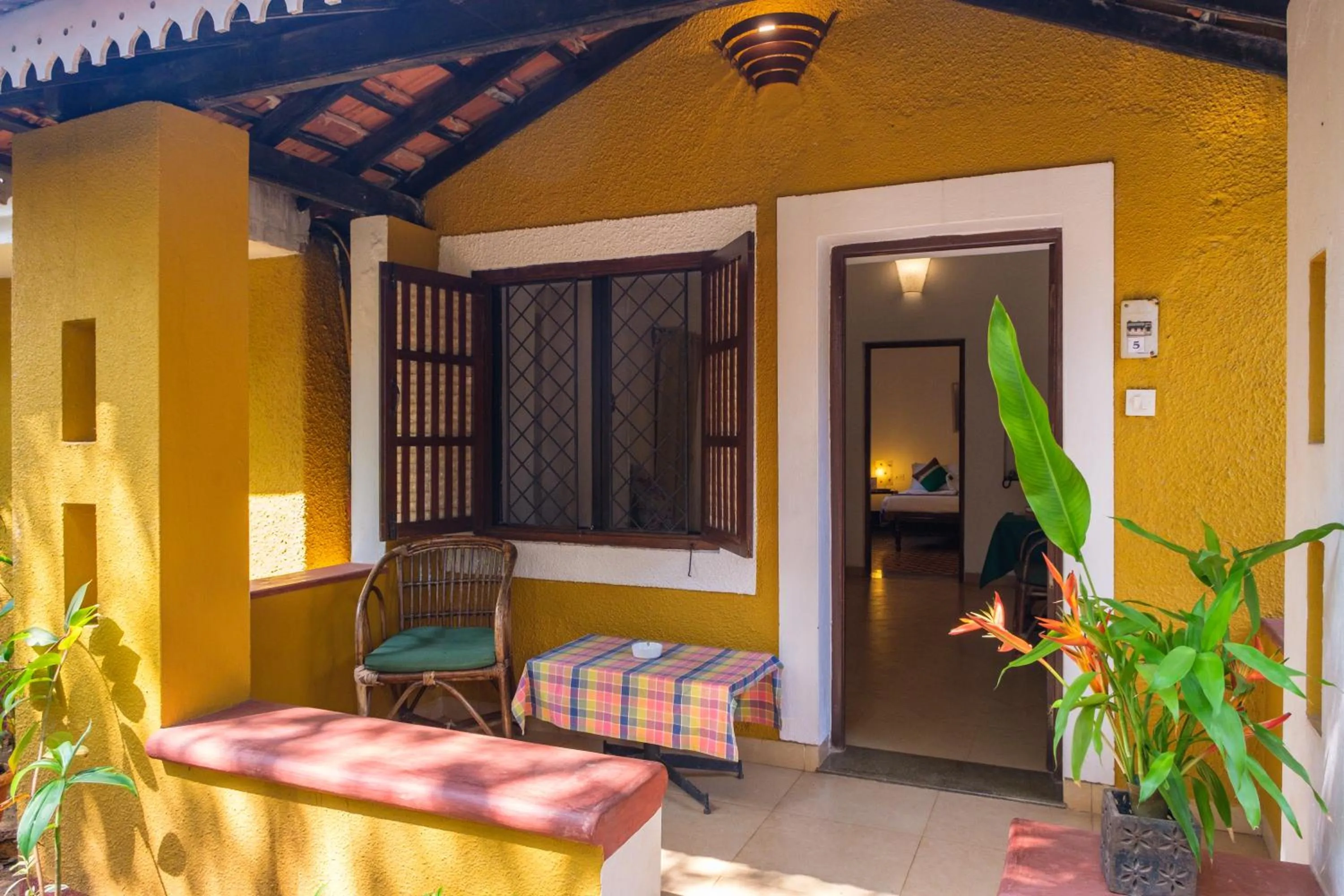 Living room in Granpa's Inn Hotel Bougainvillea