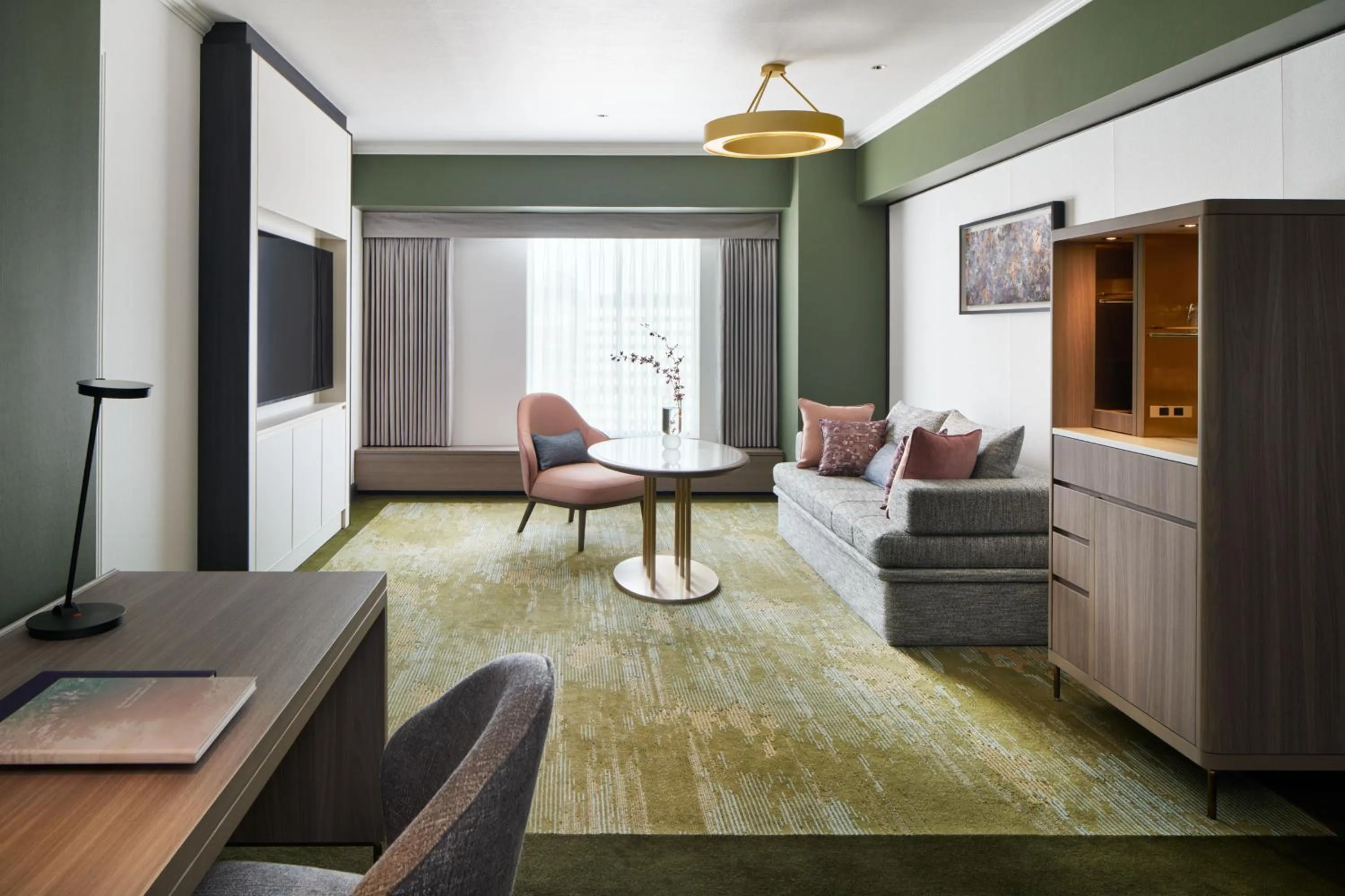 Living room in RIHGA Royal Hotel Osaka, Vignette Collection by IHG