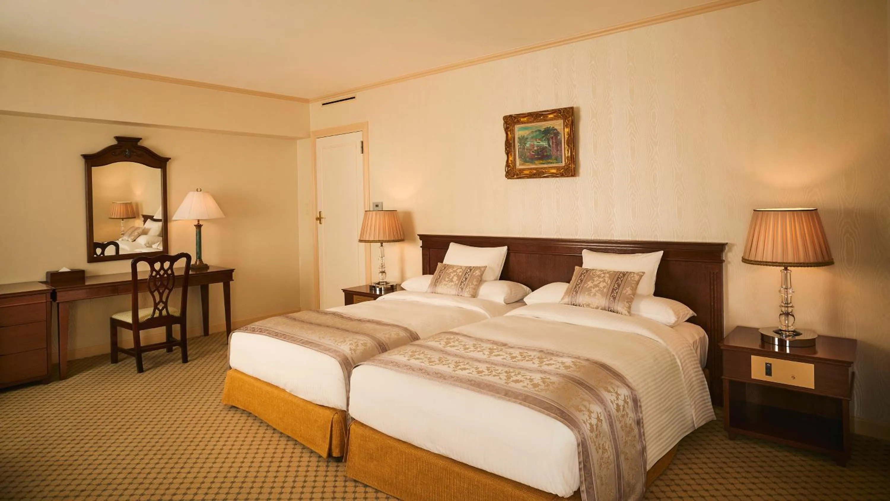 Photo of the whole room, Bed in RIHGA Royal Hotel Osaka, Vignette Collection by IHG