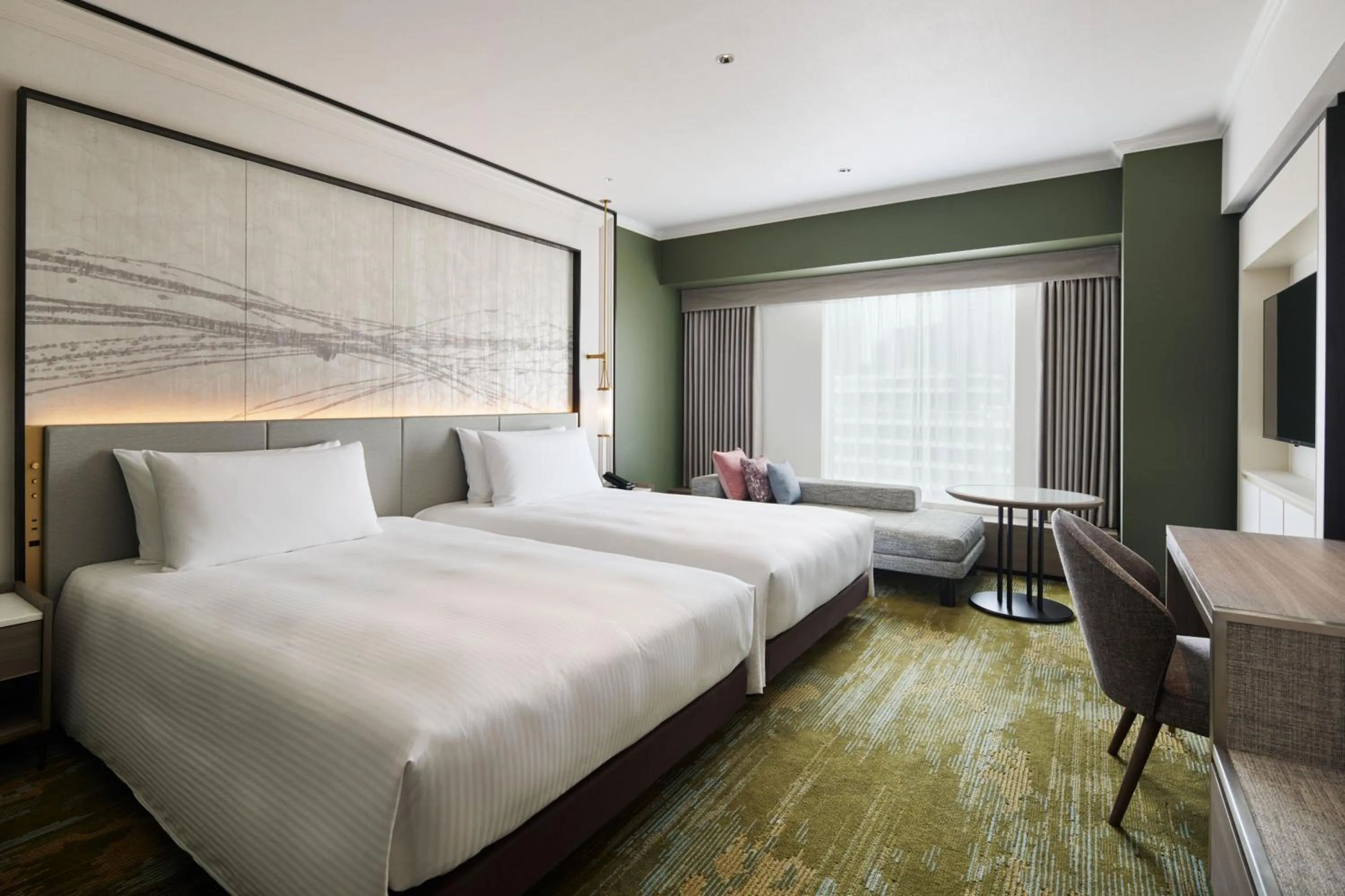 Bed in RIHGA Royal Hotel Osaka, Vignette Collection by IHG