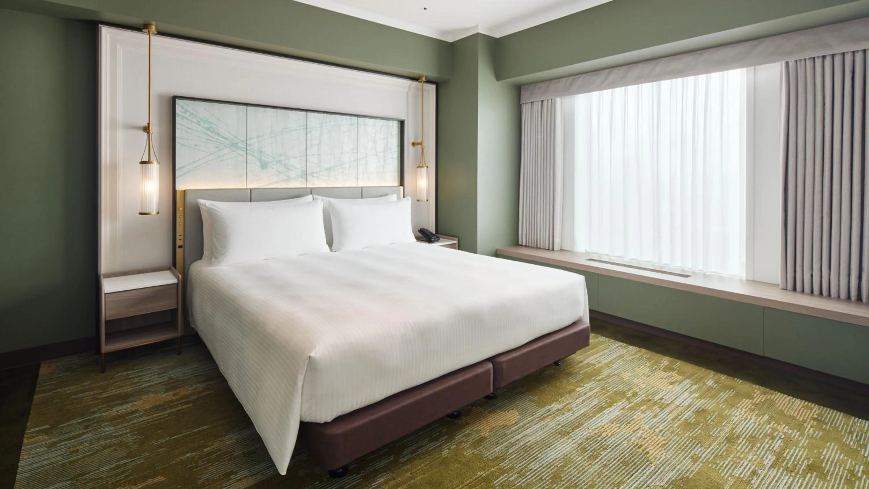 Photo of the whole room, Bed in RIHGA Royal Hotel Osaka, Vignette Collection by IHG