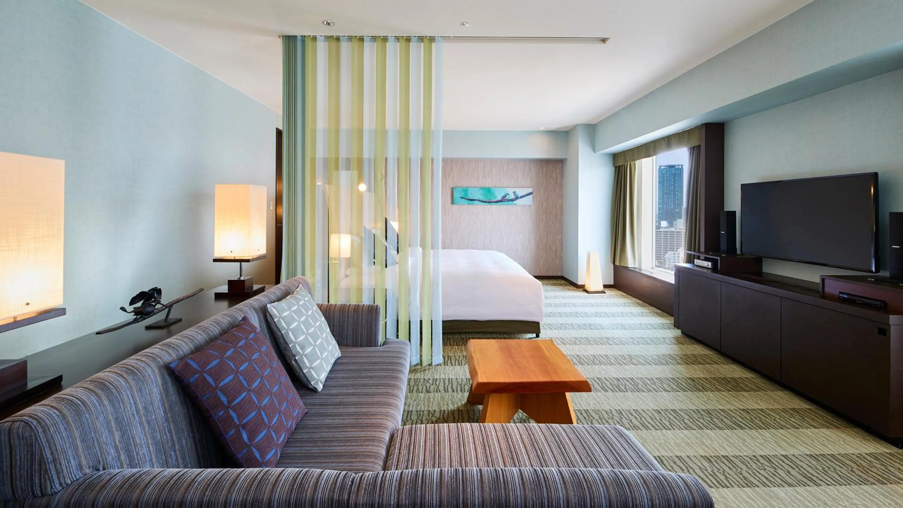 Photo of the whole room, Bed in RIHGA Royal Hotel Osaka, Vignette Collection by IHG