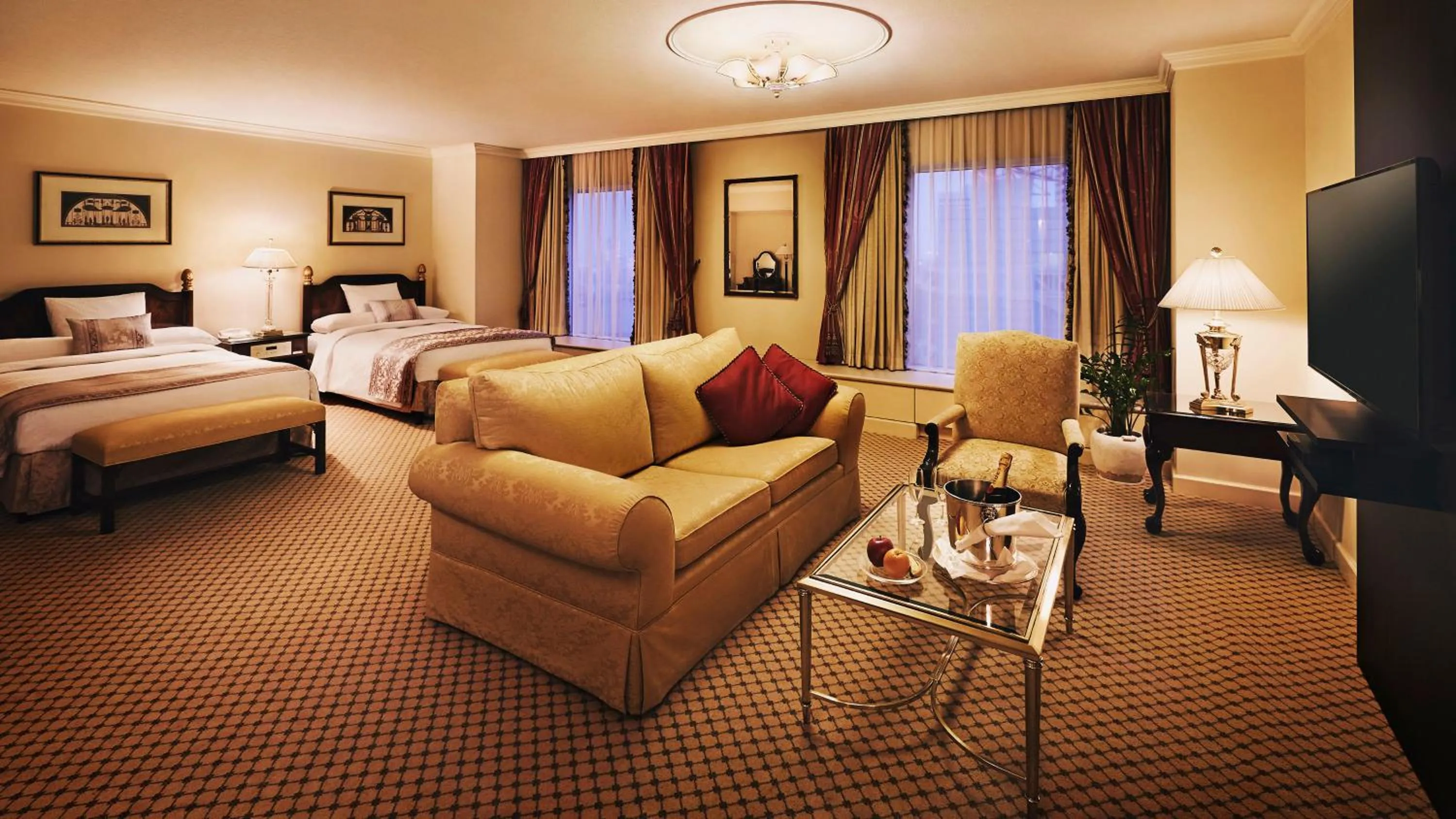 Photo of the whole room, Bed in RIHGA Royal Hotel Osaka, Vignette Collection by IHG