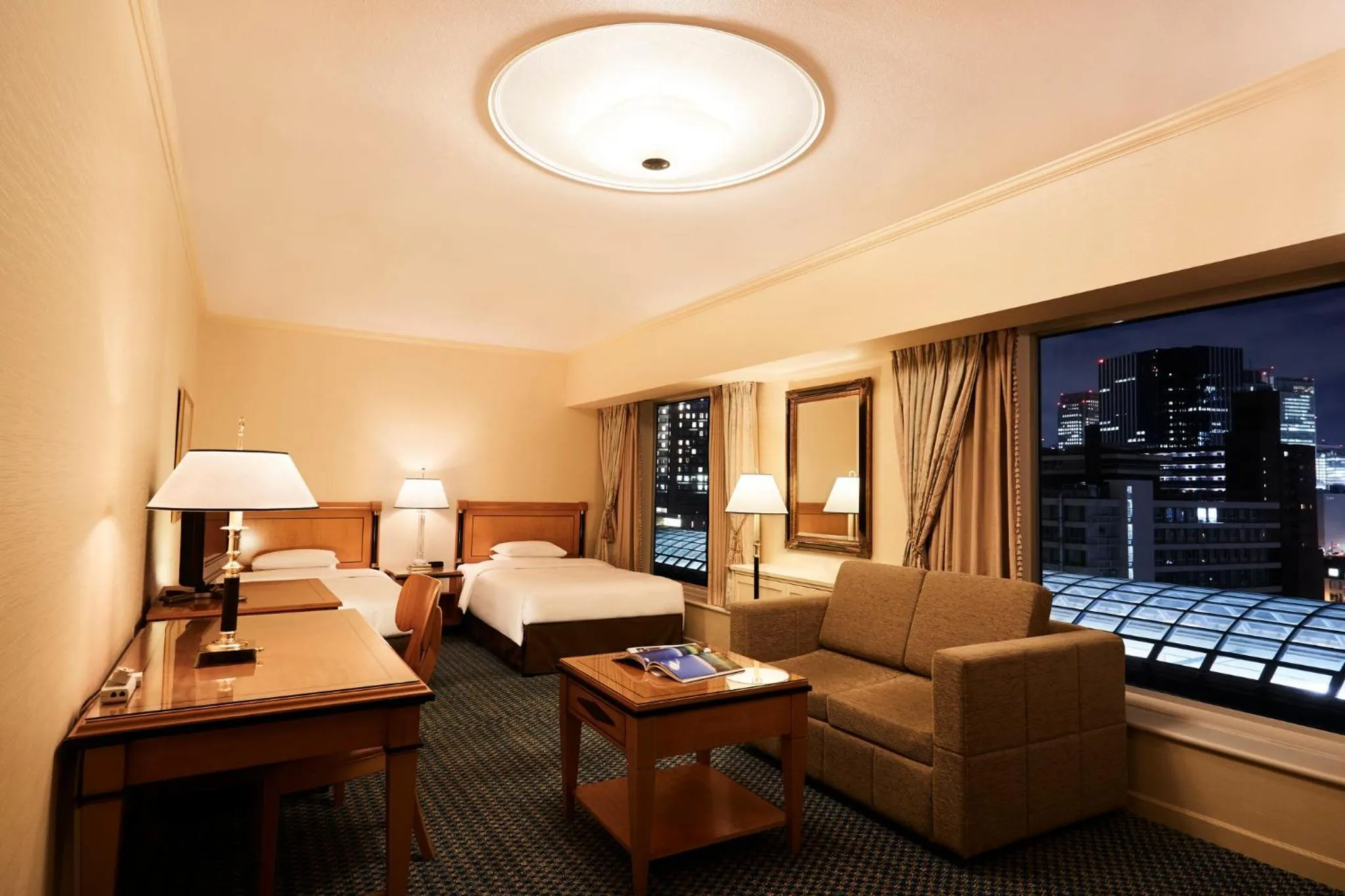 Photo of the whole room, Bed in RIHGA Royal Hotel Osaka, Vignette Collection by IHG