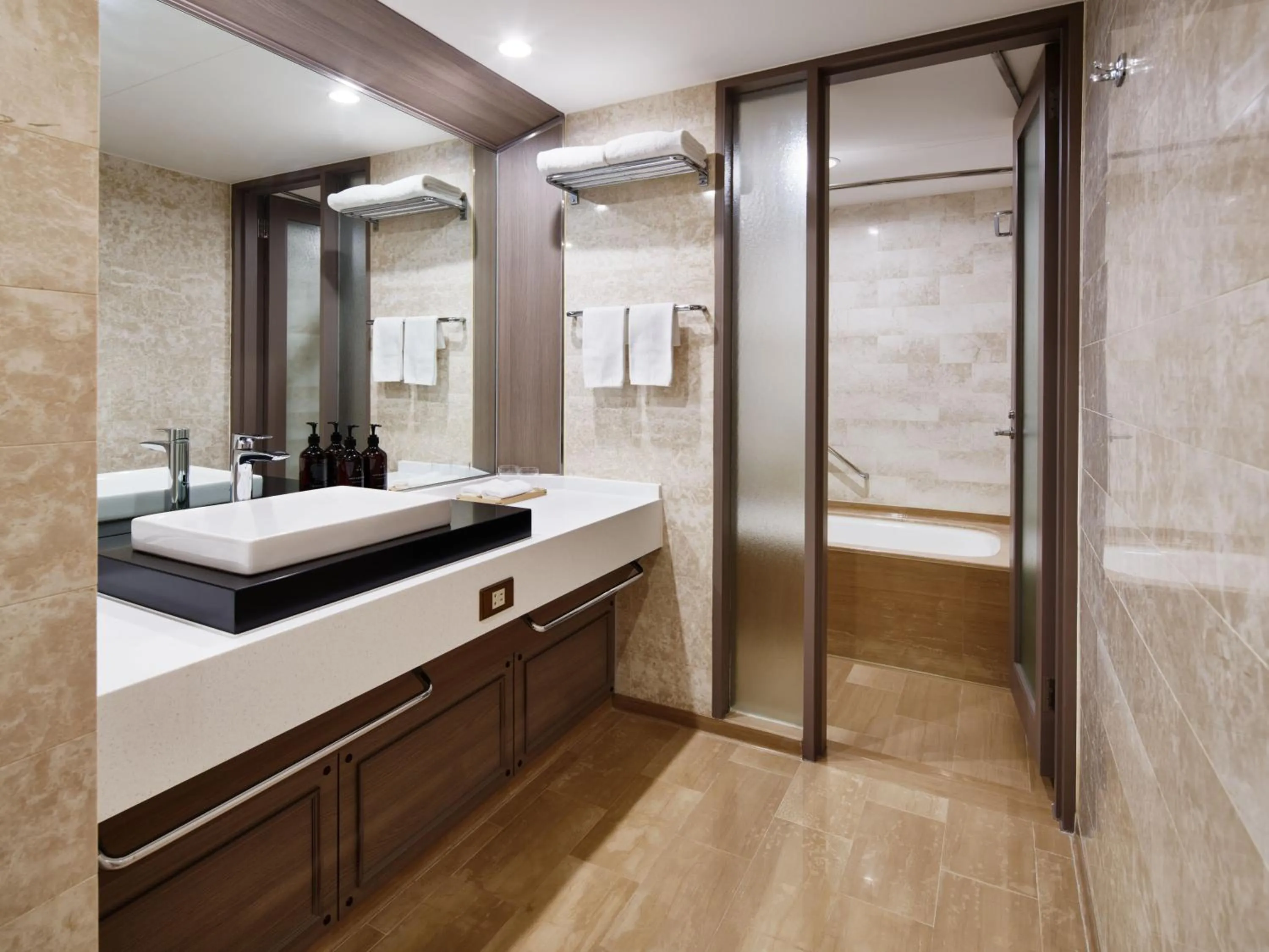 Bathroom in RIHGA Royal Hotel Osaka, Vignette Collection by IHG