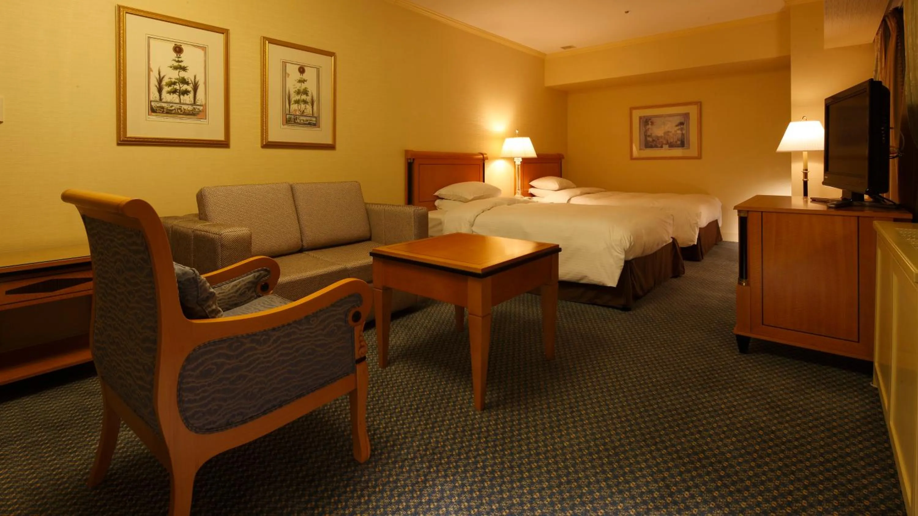 Photo of the whole room, Bed in RIHGA Royal Hotel Osaka, Vignette Collection by IHG