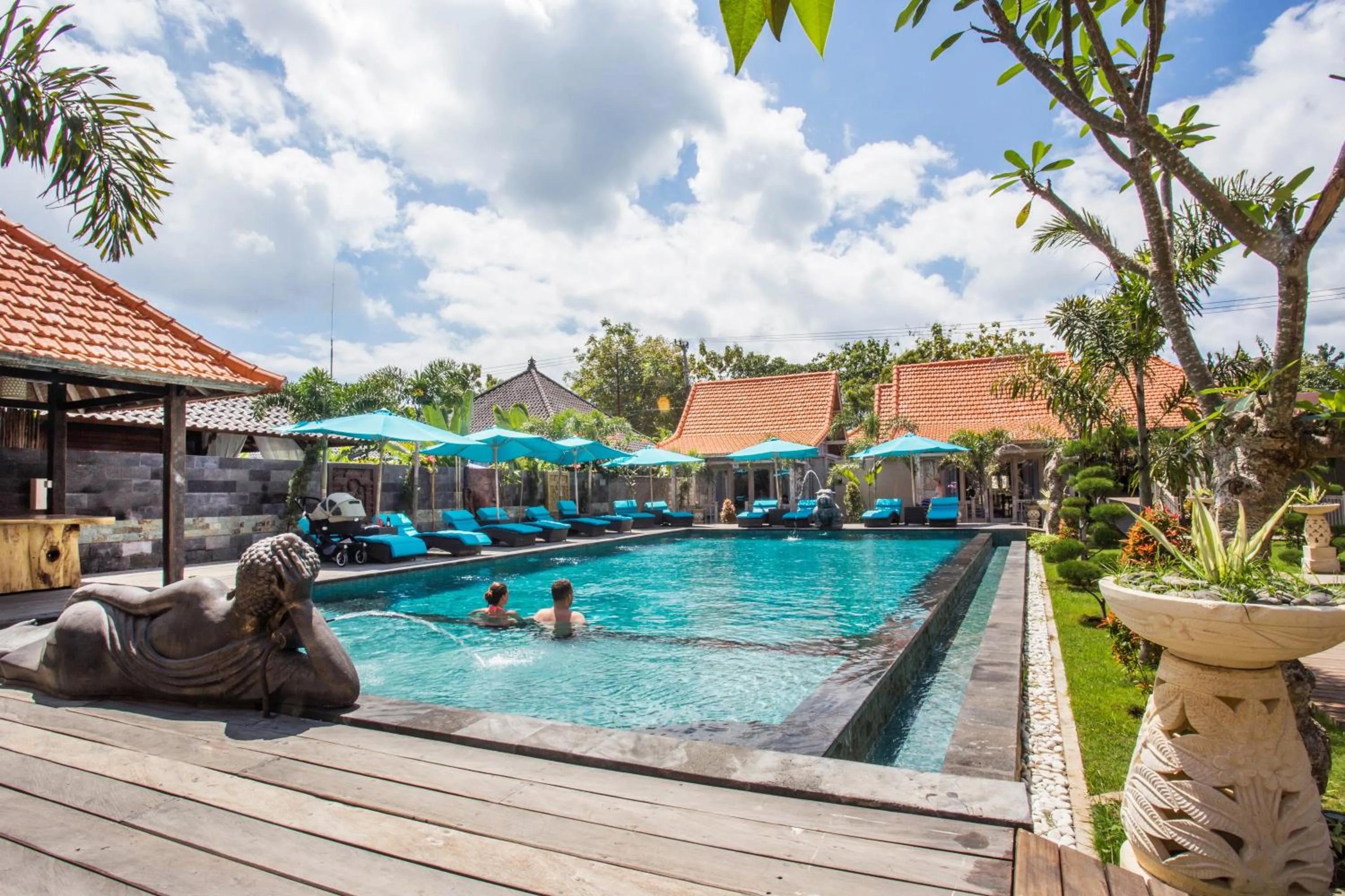 Swimming pool in The Palm Grove Villas