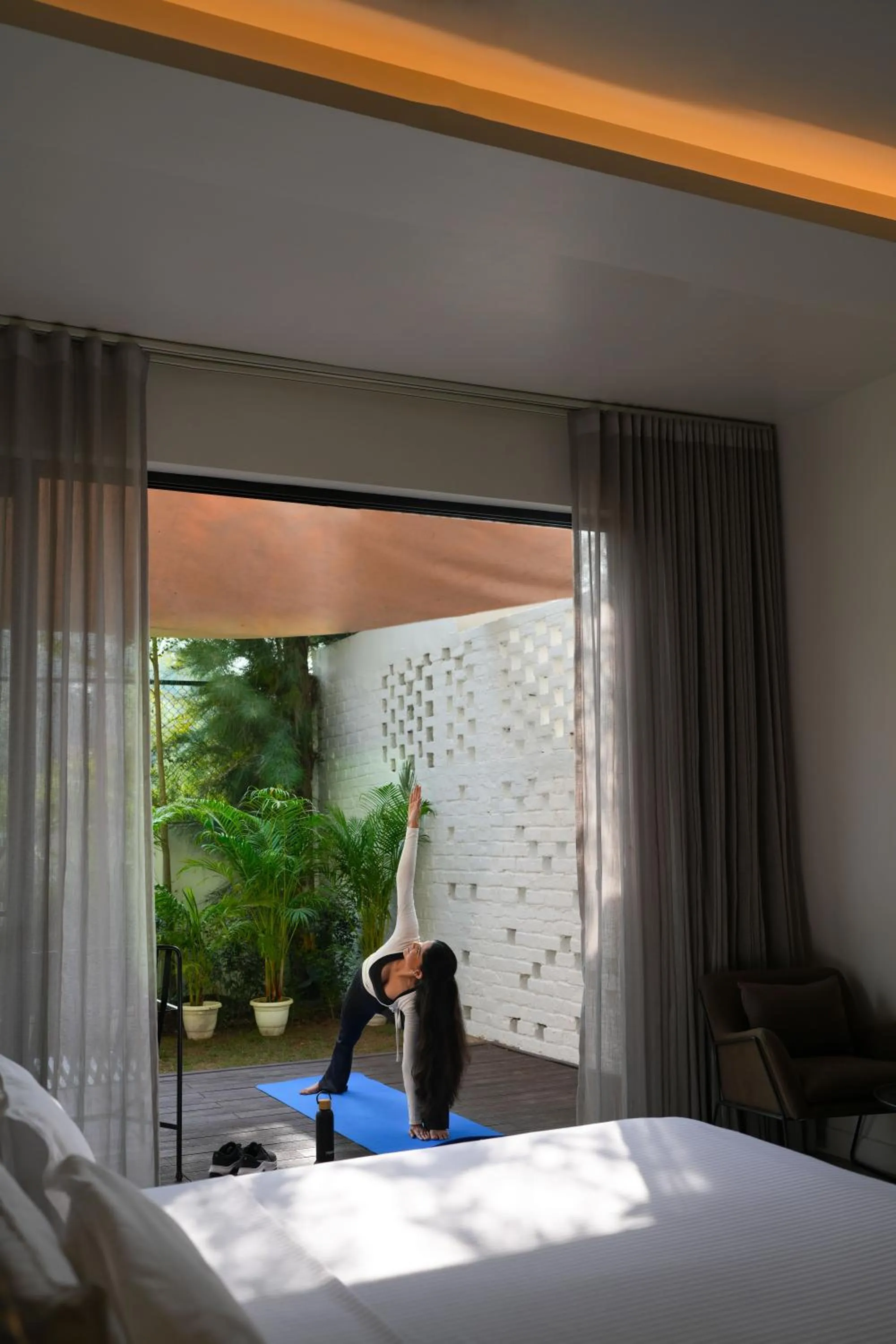 Bedroom, Bed in Resort Country Club, Manesar - WorldHotels Distinctive