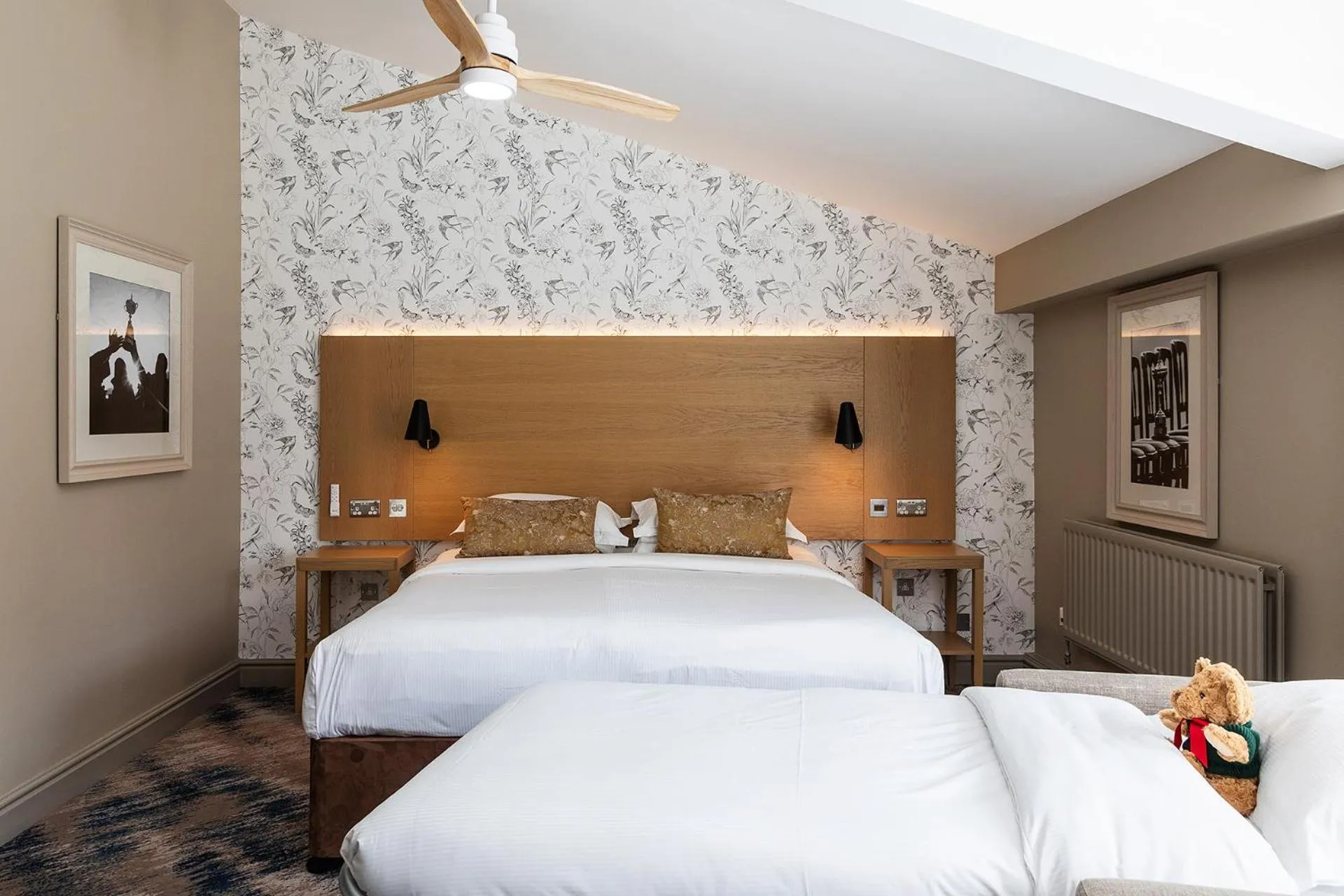 Bed in The Belfry Hotel & Resort