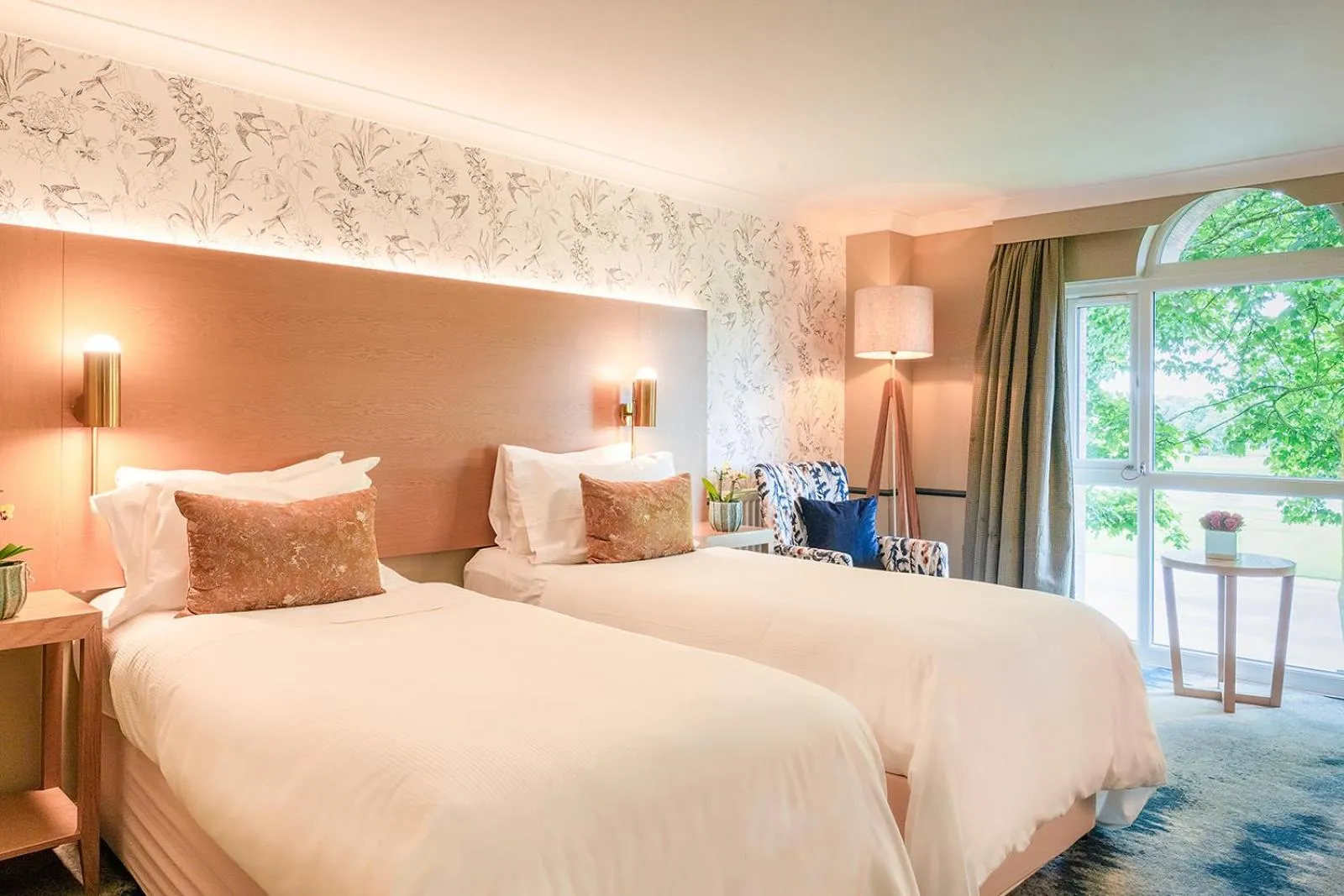 Bed in The Belfry Hotel & Resort